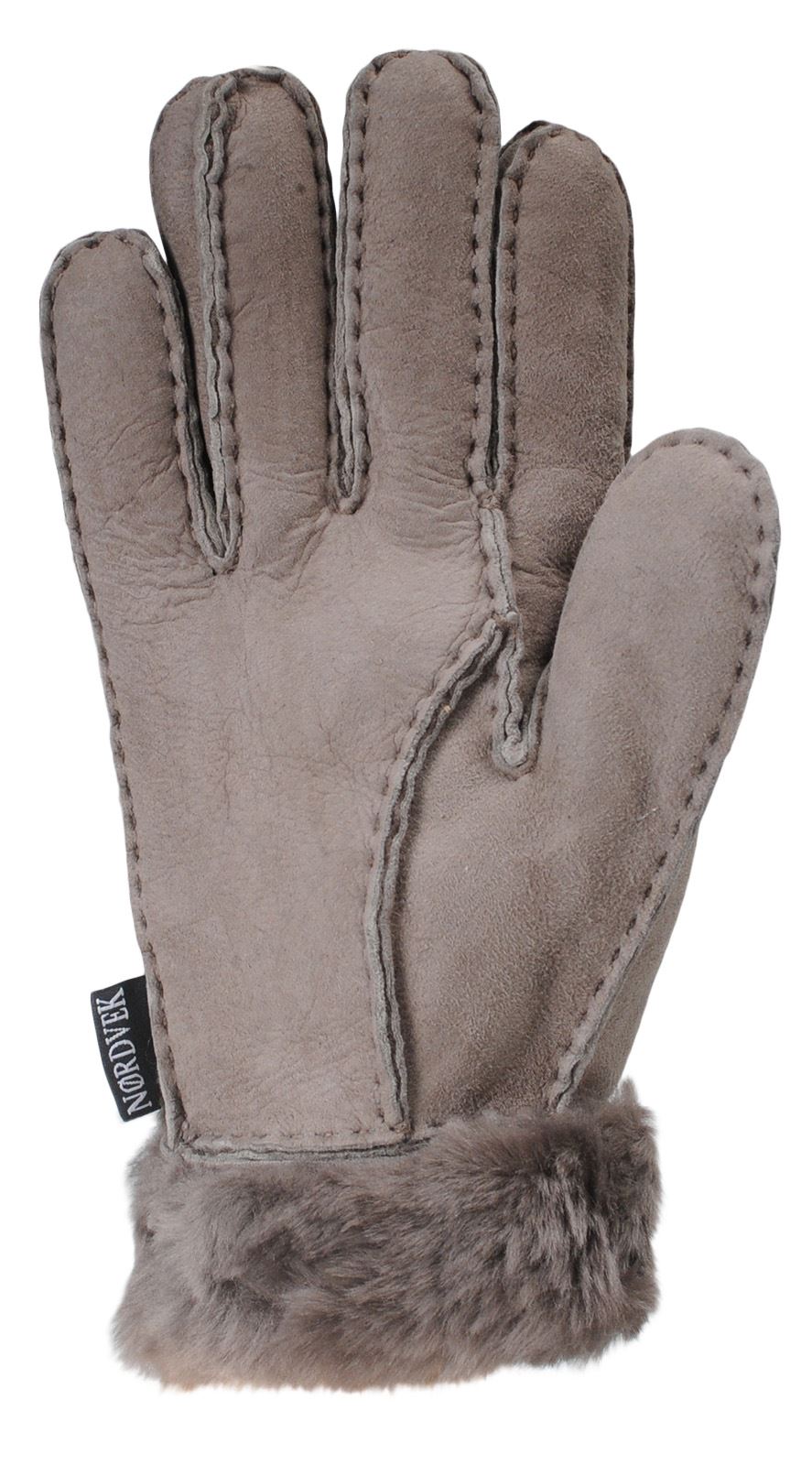 Nordvek 100/% Sheepskin Gloves Ladies Venitian Grey Size XL Brand New taupe