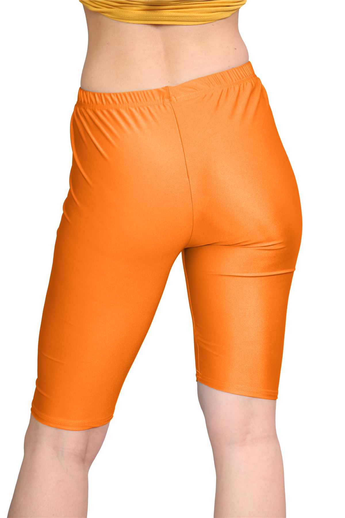 Damas Pantalones Cortos de Ciclismo Lisos Estirados Lycra Brillante Gimnasio Yoga Baile Pantalones Cortos - Imagen 34 de 100