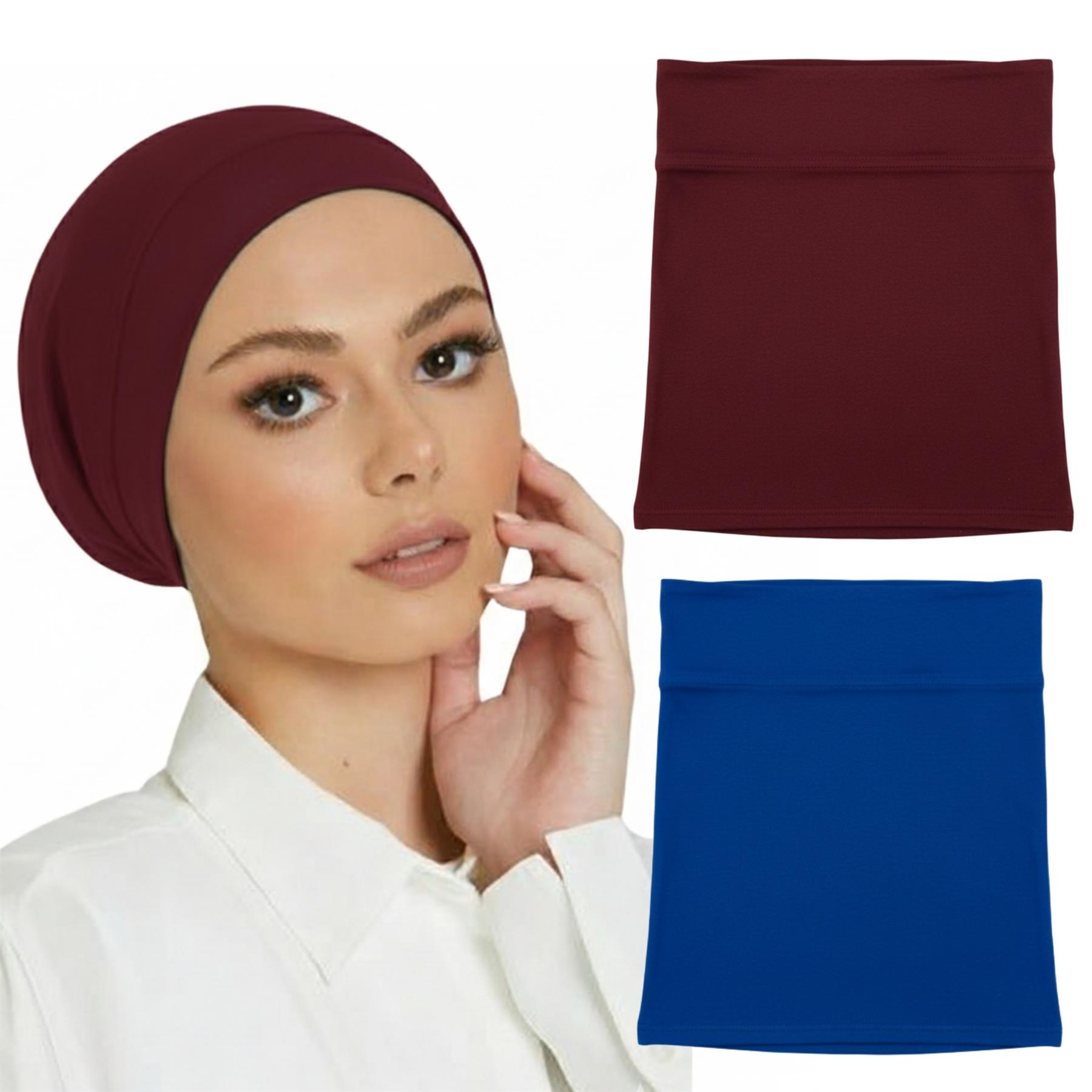 Premium Hijab Zubehör für muslimische Frauen Hijab Cap Pins Magnete Scrunchies - Bild 48 von 56