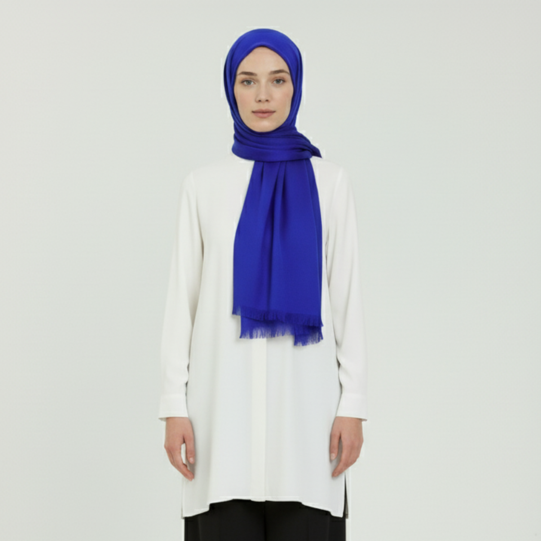 Baumwolle Modal Hijab Frauen Muslim Uni Schal Weich Halstuch Stola Islamisches Kopftuch - Bild 151 von 183