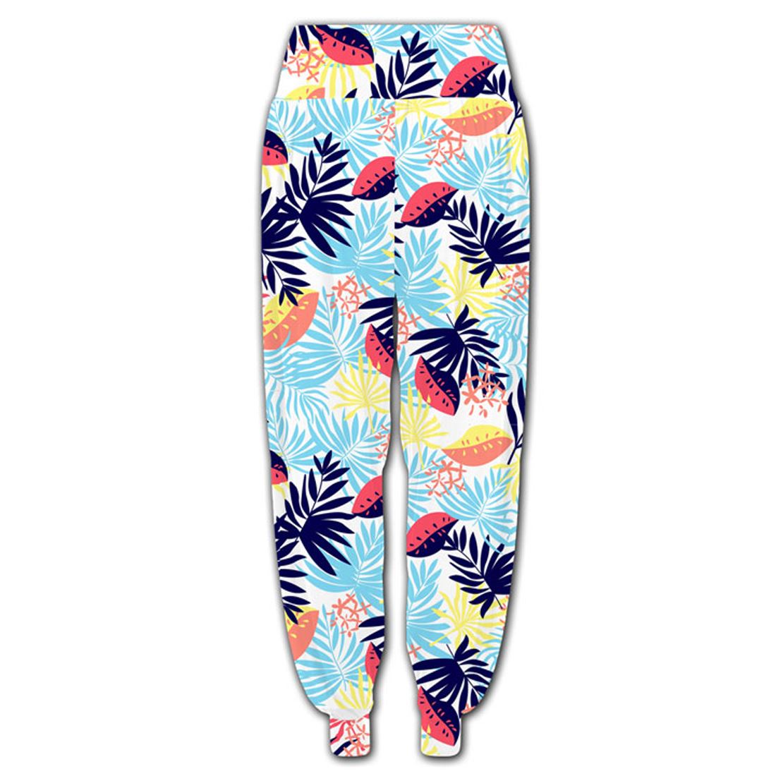 Womens Floral Printed Alibaba Trousers Ladies Harem Cuffed Bottoms Hareem Pants - Picture 5 of 5