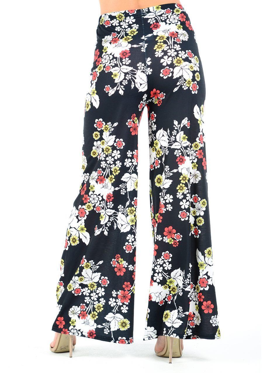 Da Donna con Stampa Floreale Paisley fit loose larghi Ali Baba Pantaloni Harem Pantaloni