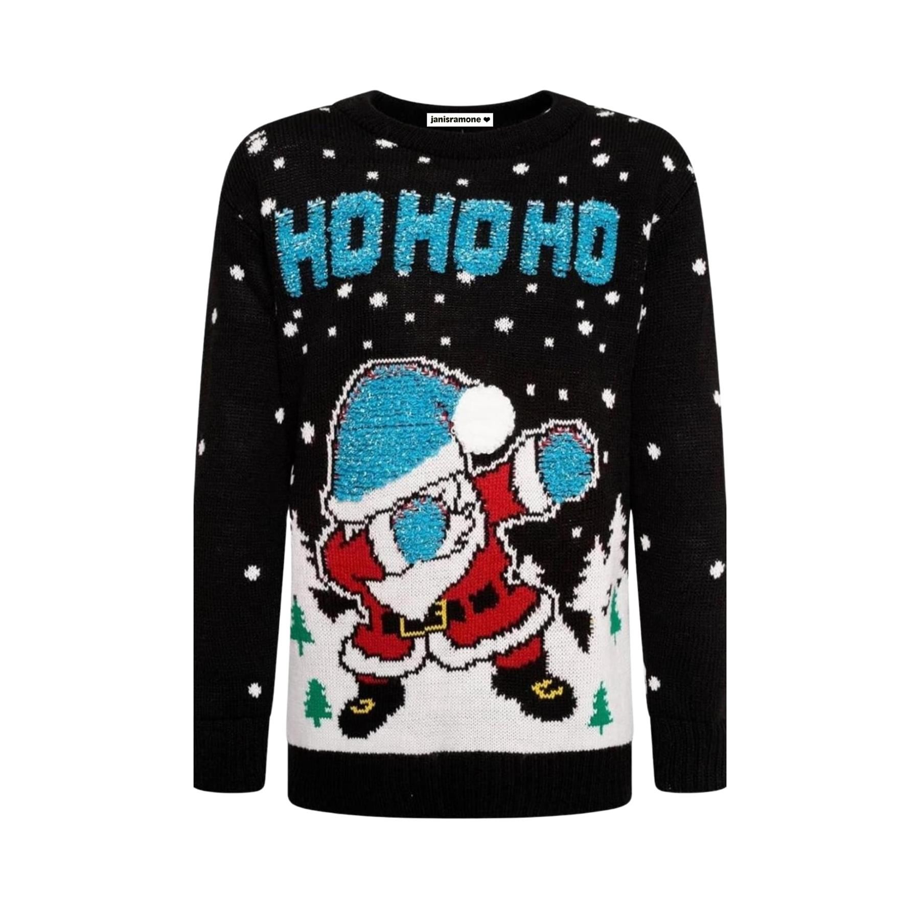 Kinder Weihnachten Pullover Rentier Schneeflocke gestrickt Mädchen Jungen Weihnachten Pullover Pullover - Bild 11 von 22