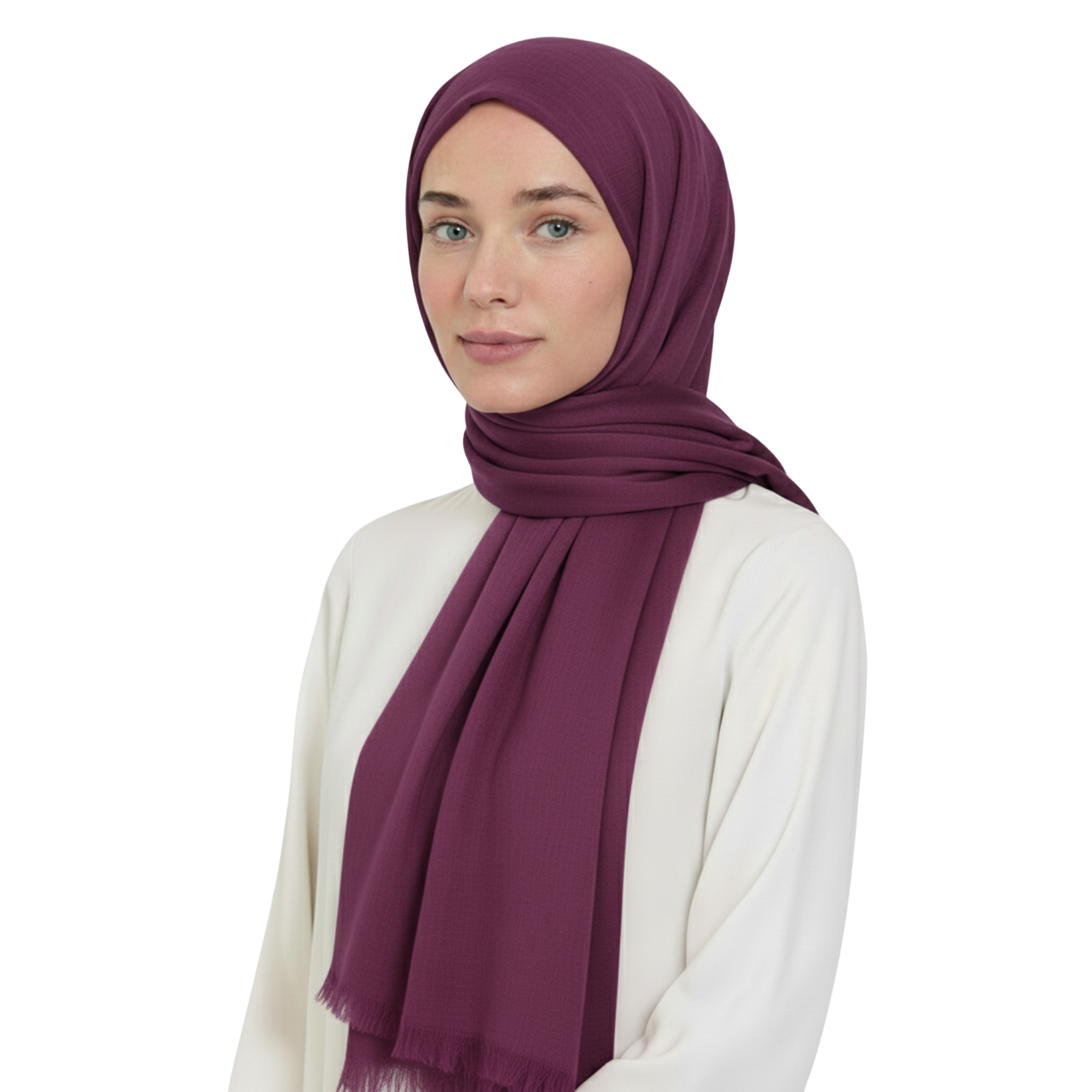 Baumwolle Modal Hijab Frauen Muslim Uni Schal Weich Halstuch Stola Islamisches Kopftuch - Bild 122 von 183