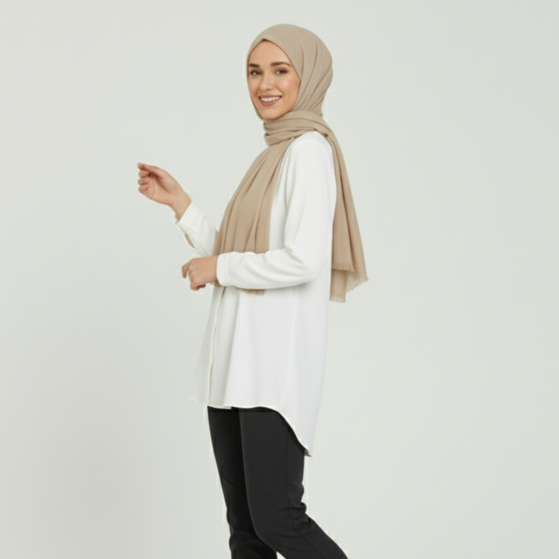 Baumwolle Modal Hijab Frauen Muslim Uni Schal Weich Halstuch Stola Islamisches Kopftuch - Bild 11 von 183