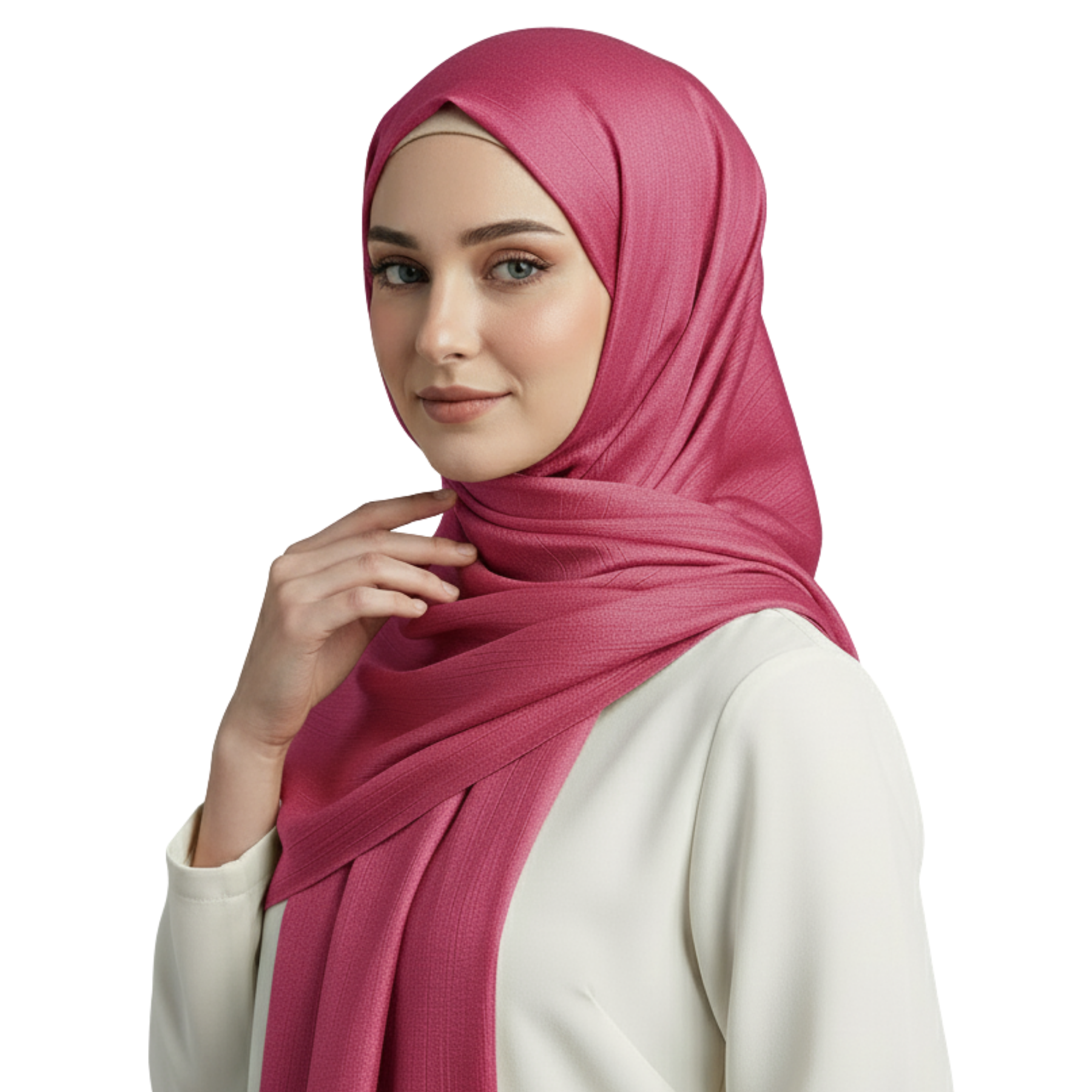 Womens Paper Silk Hijab Satin Silk Head Scarf Long Muslim Head Cover Wrap Shawl - Picture 23 of 99
