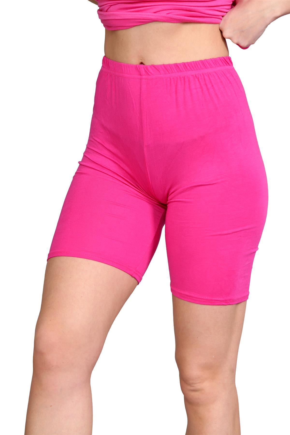 Pantalones Cortos de Ciclismo Lisos Para Mujer Baile Gimnasio Pantalones Cortos Elásticos Activos Paquete de 3 - Imagen 42 de 268