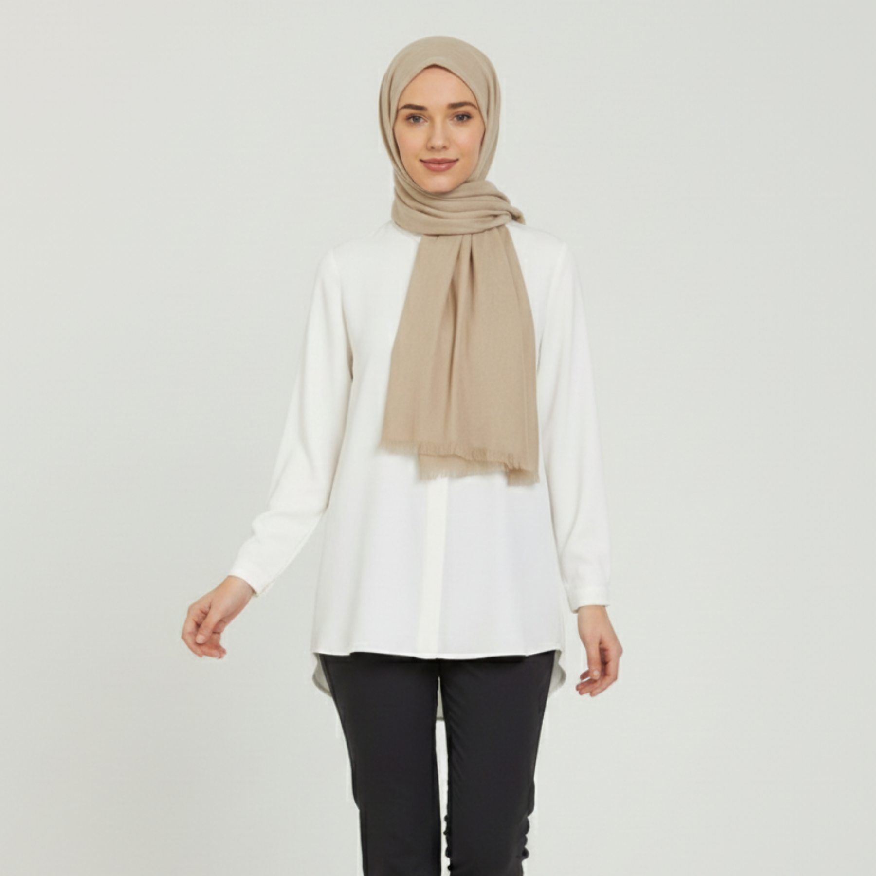 Baumwolle Modal Hijab Frauen Muslim Uni Schal Weich Halstuch Stola Islamisches Kopftuch - Bild 10 von 183