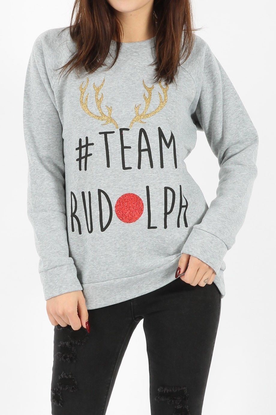 Femme Prosecco HO HO HO paillettes équipe Rudolph Rudolph équipe Fleece Sweatshirt De Noël Pull 941fe3 Femme Prosecco HO HO HO paillettes équipe Rudolph Rudolph équipe Fleece Sweatshirt De Noël Pull 941fe3