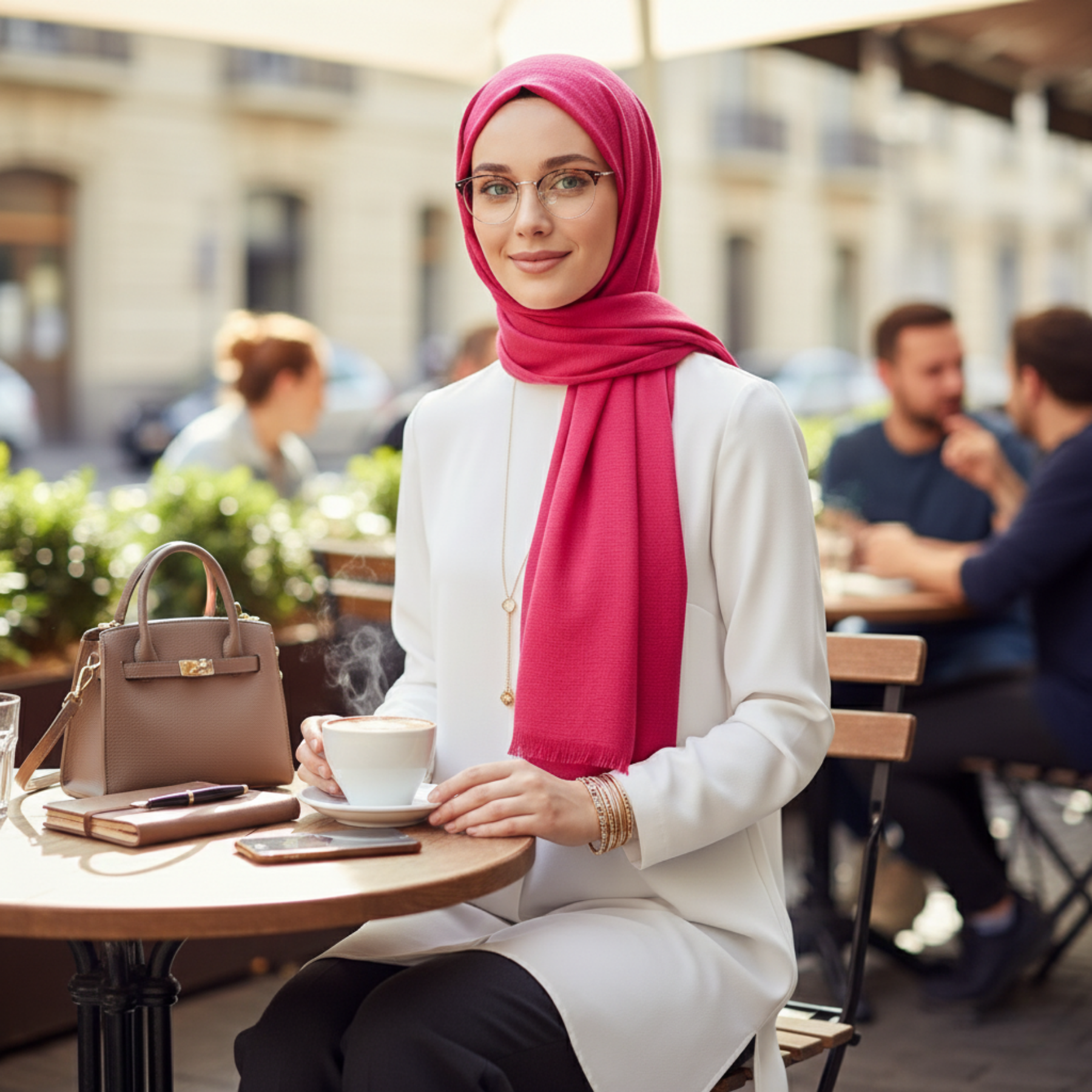 Baumwolle Modal Hijab Frauen Muslim Uni Schal Weich Halstuch Stola Islamisches Kopftuch - Bild 57 von 183