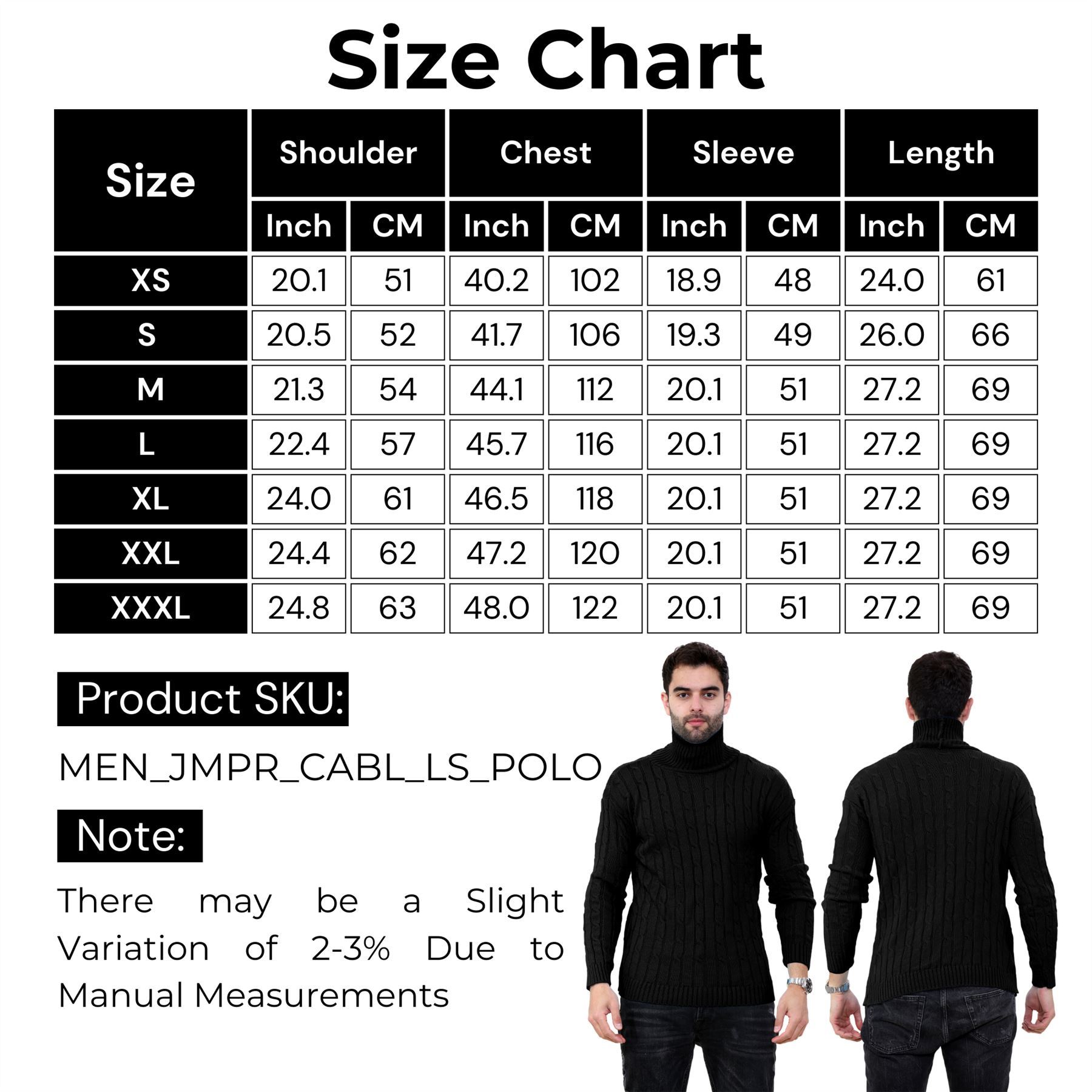 Herren Polo Rollkragen Langarm Pullover Zopfmuster Winterpullover Pulli - Bild 77 von 154