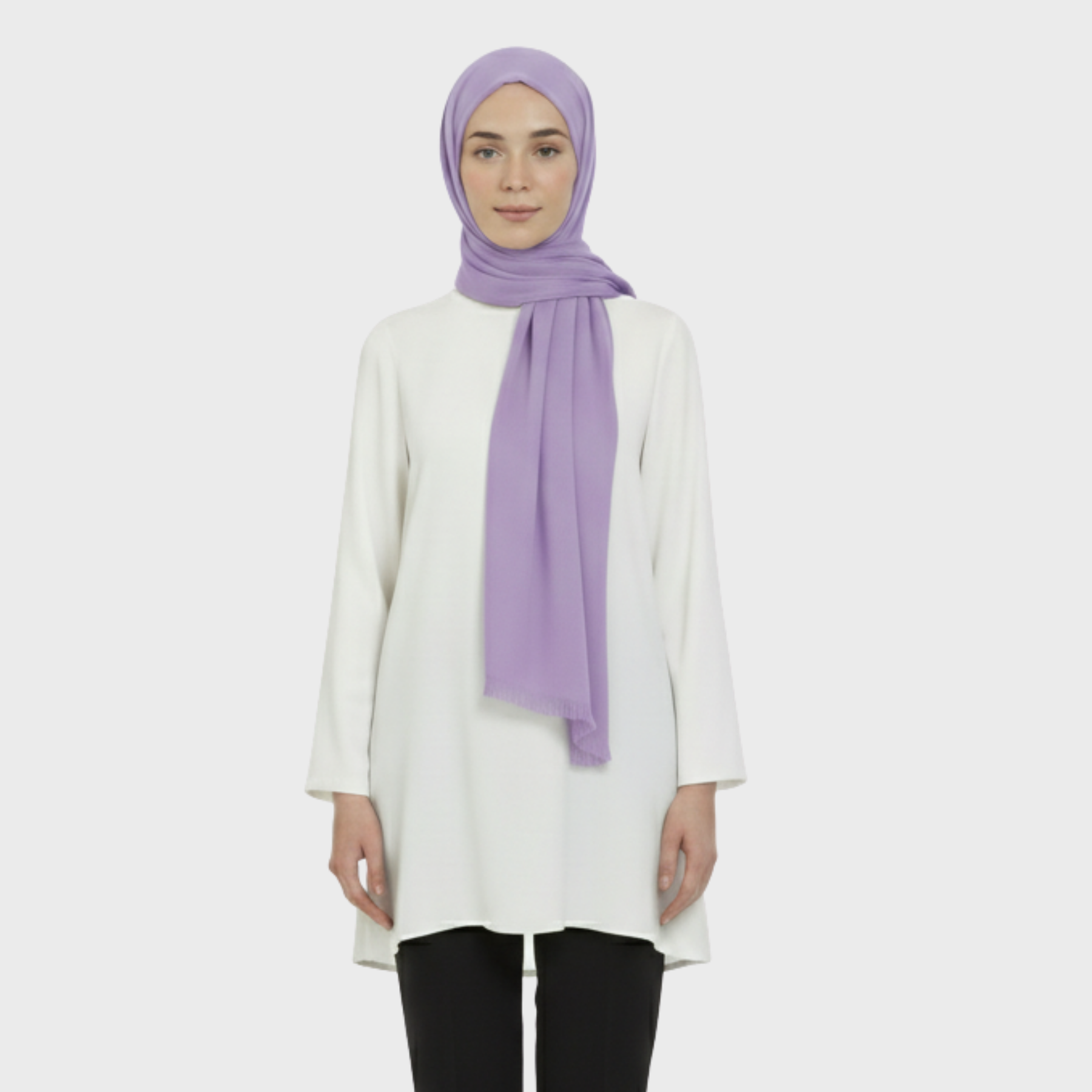 Baumwolle Modal Hijab Frauen Muslim Uni Schal Weich Halstuch Stola Islamisches Kopftuch - Bild 81 von 183