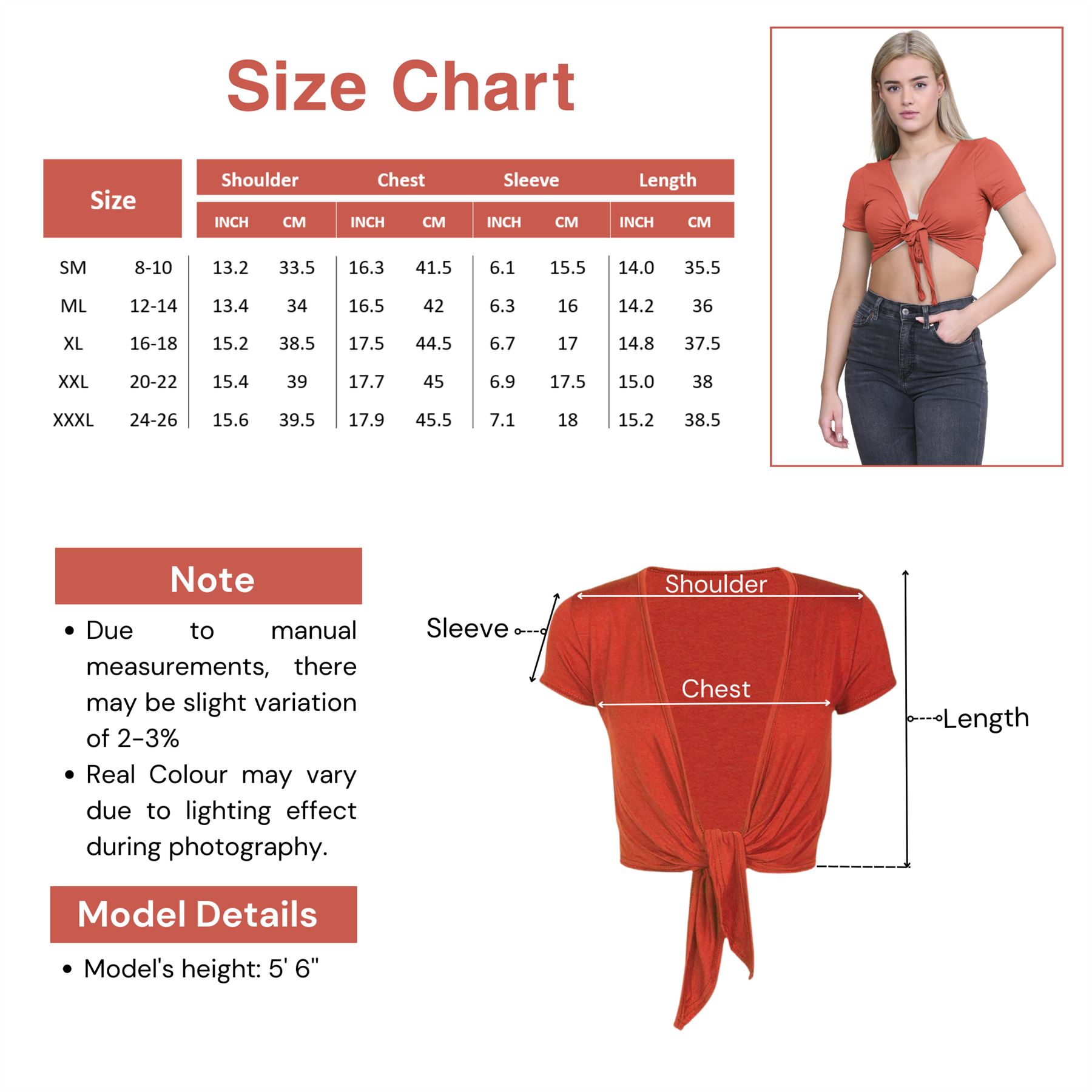 Damen-Cardigan Kurzarm vorne zum Binden einfach Bolero Achselzucken lässig bauchfrei Oberteil - Bild 12 von 133