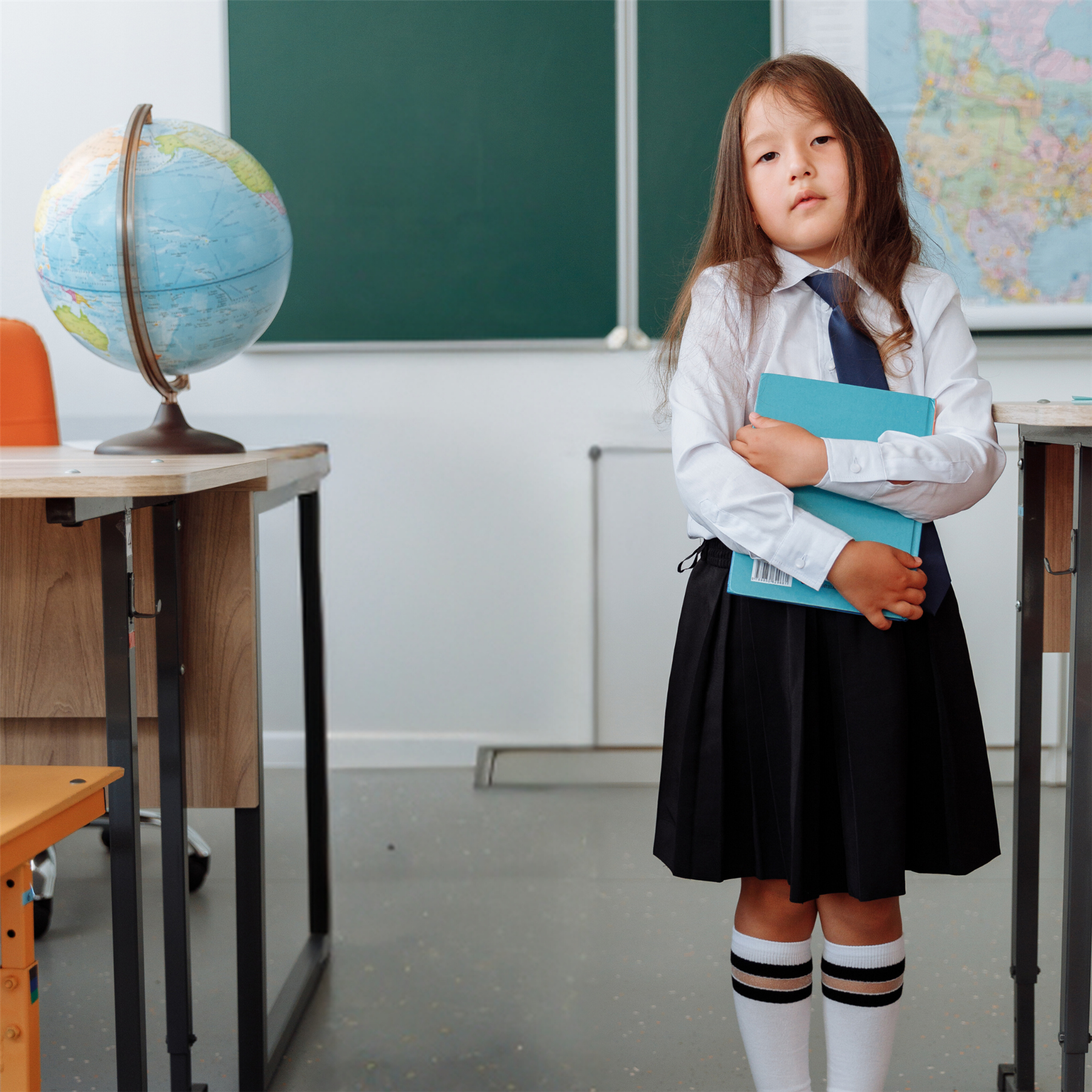 Mädchen Box Plissee Rock Schule Allround elastische Taille Uniform Kinder Röcke - Bild 54 von 92