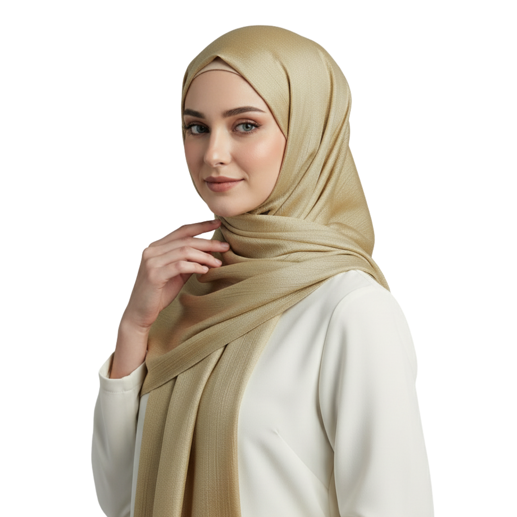 Womens Paper Silk Hijab Satin Silk Head Scarf Long Muslim Head Cover Wrap Shawl - Picture 44 of 99