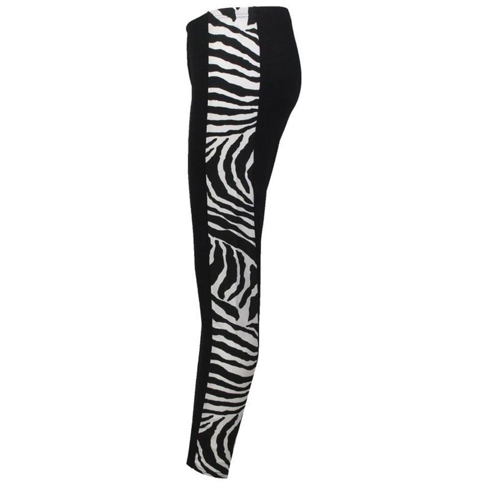 Womens Full Length Printed Leggings Skinny Yoga Trouser Casual Stretchy Pants - Picture 20 of 25