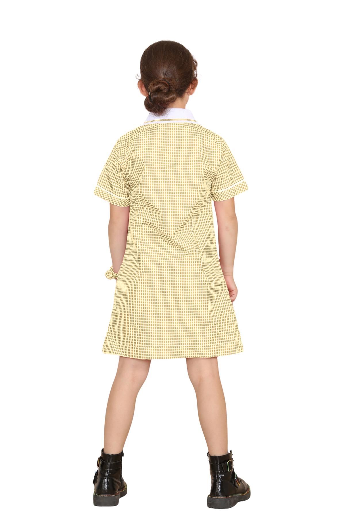 Mädchen Gingham Schule Kurzarm Plissee Kleid Schuluniform Sommer 2er Pack - Bild 46 von 49