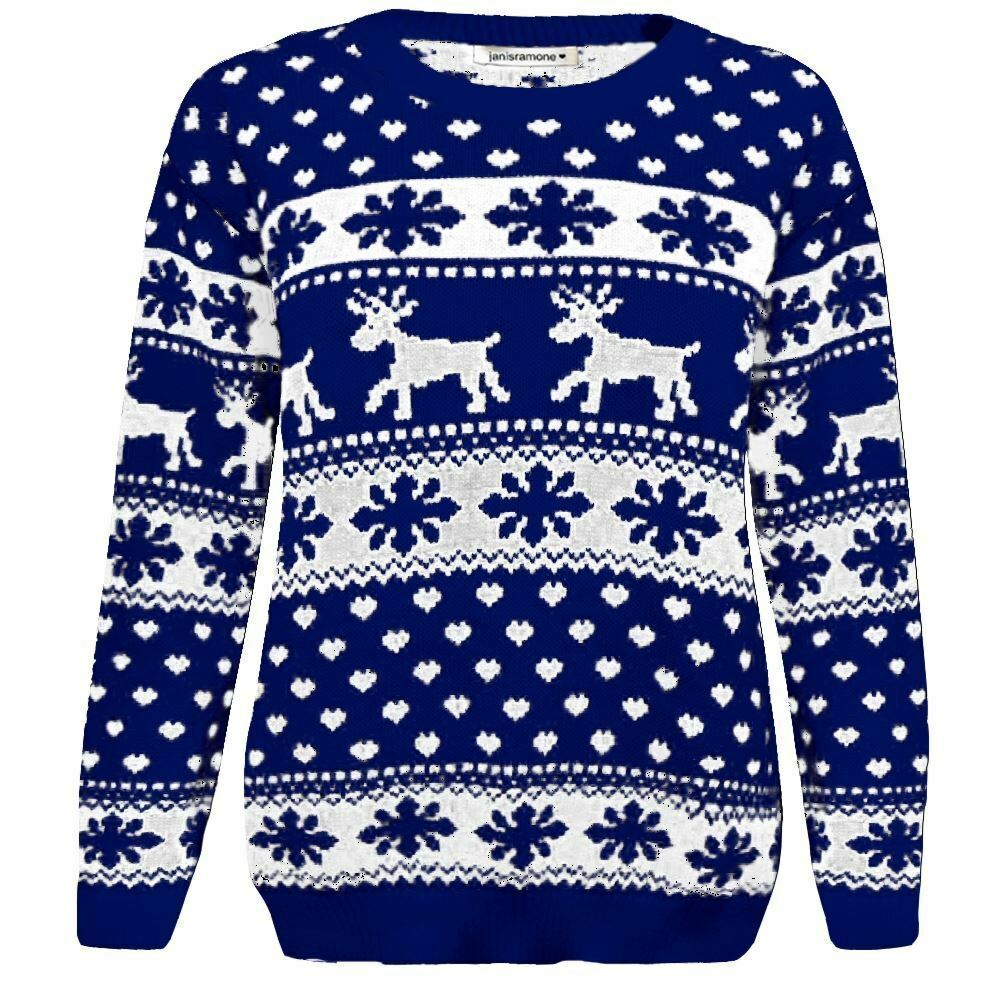 Suéter de Navidad para niños Niñas Niños Reno Niños Novedad Suéter de Navidad - Imagen 41 de 67