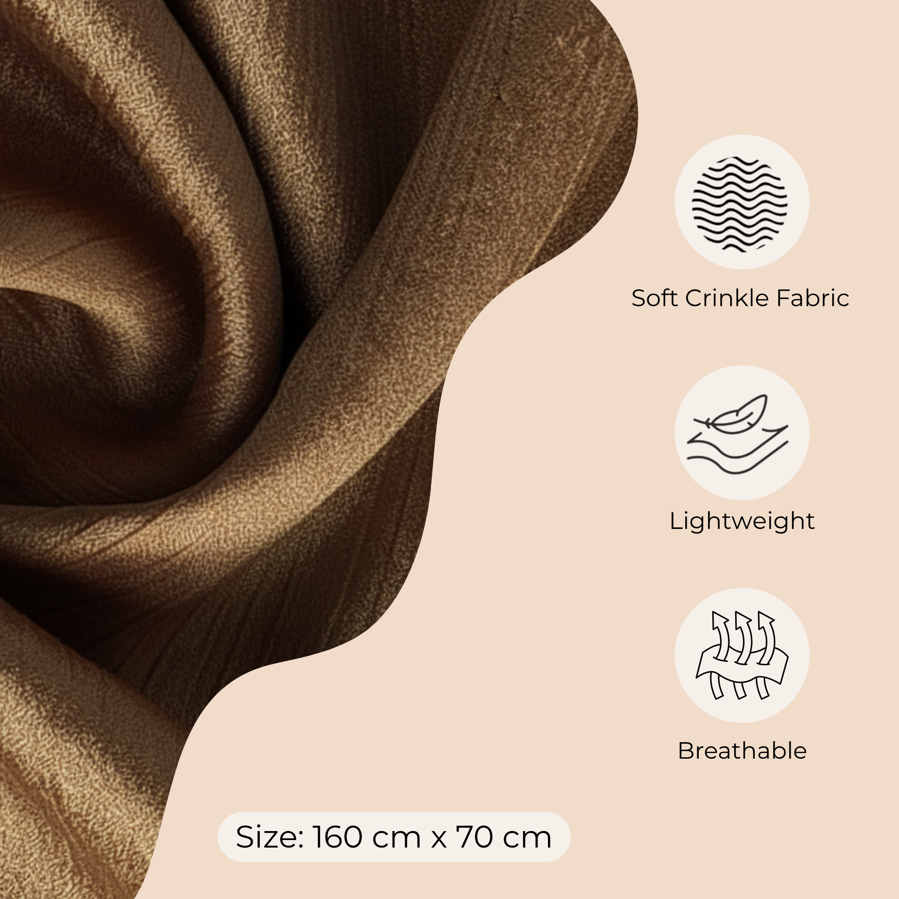 Womens Paper Silk Hijab Satin Silk Head Scarf Long Muslim Head Cover Wrap Shawl - Picture 12 of 99