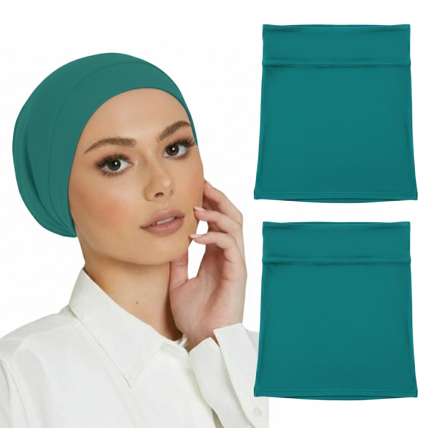 Premium Hijab Zubehör für muslimische Frauen Hijab Cap Pins Magnete Scrunchies - Bild 53 von 56