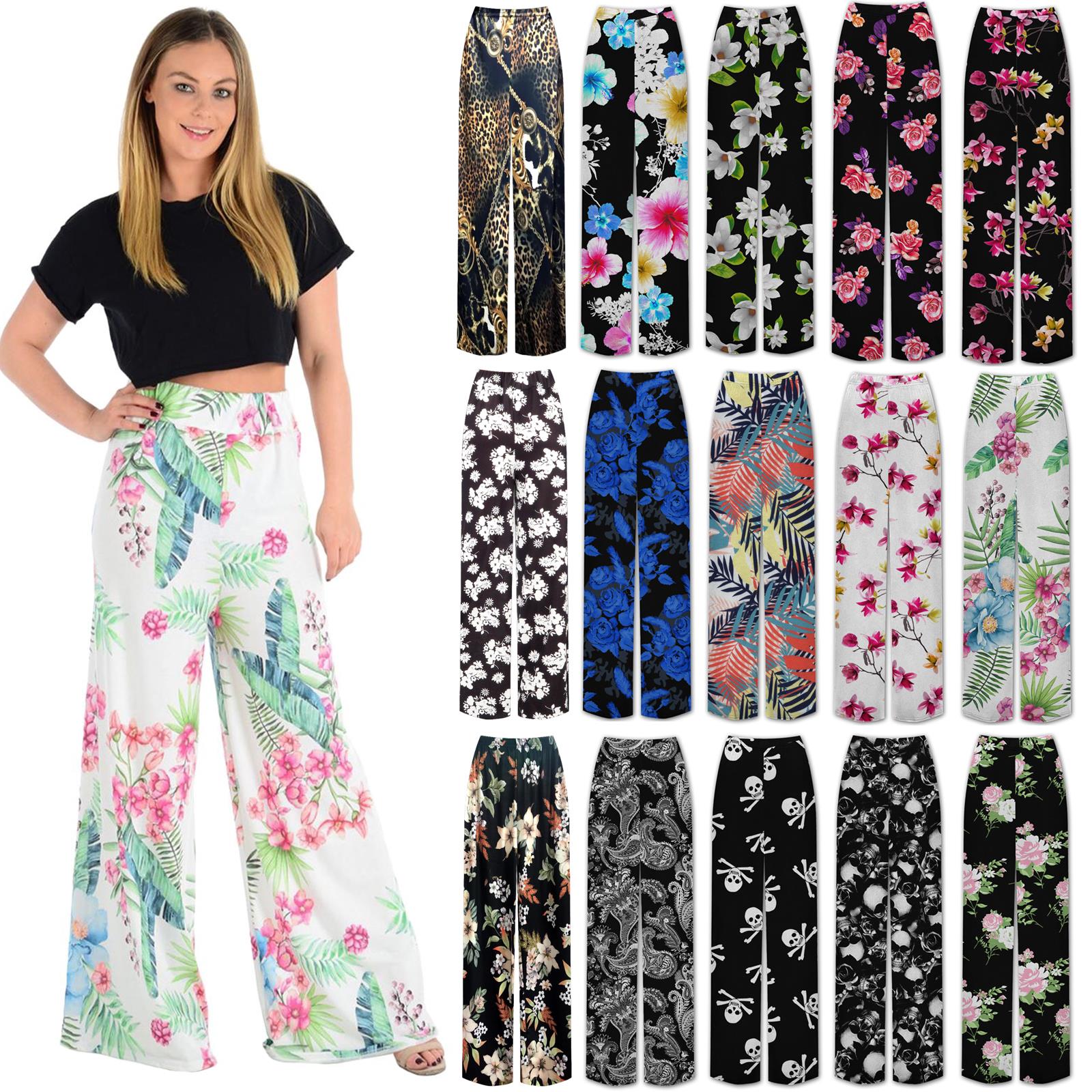 baggy flared trousers