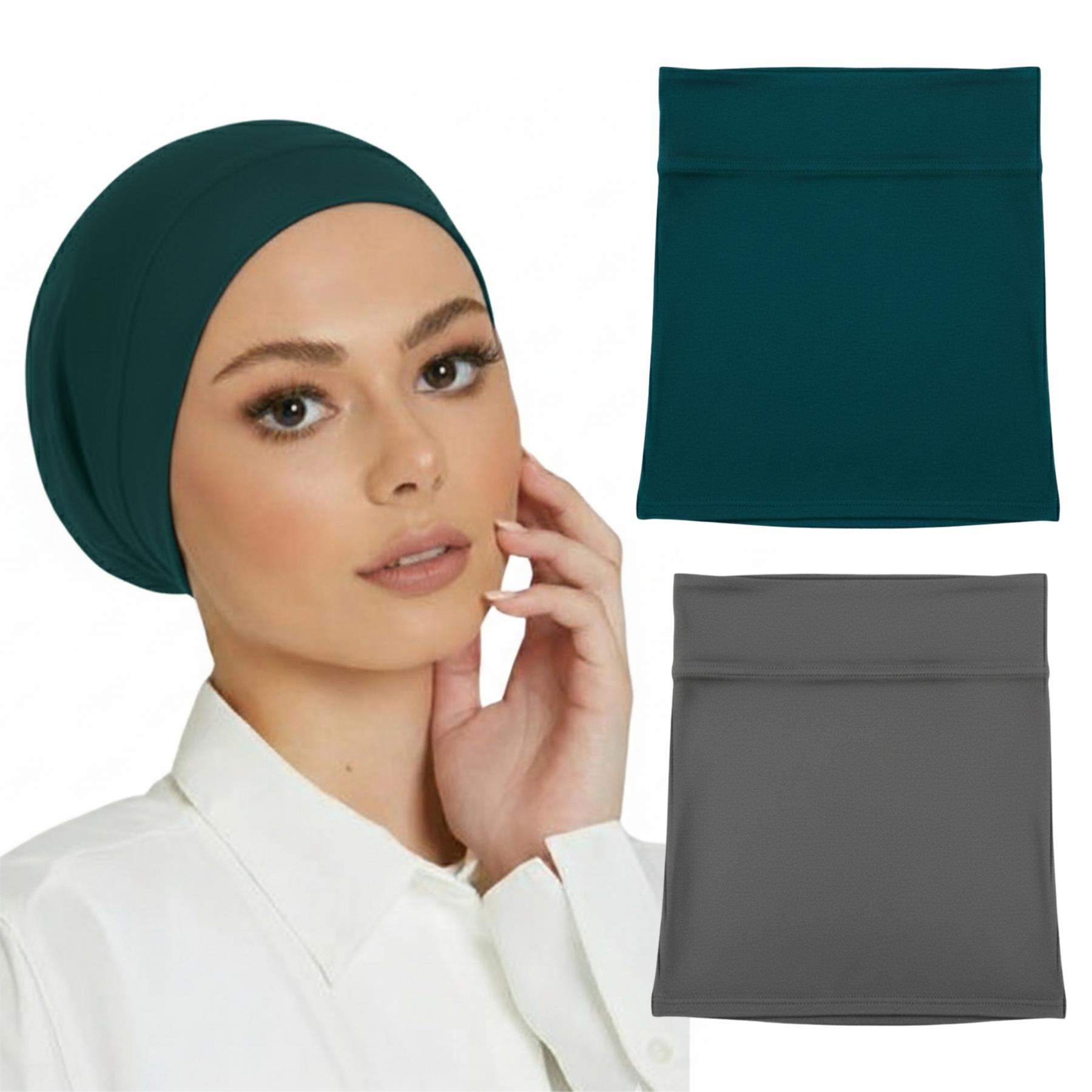Premium Hijab Zubehör für muslimische Frauen Hijab Cap Pins Magnete Scrunchies - Bild 23 von 56