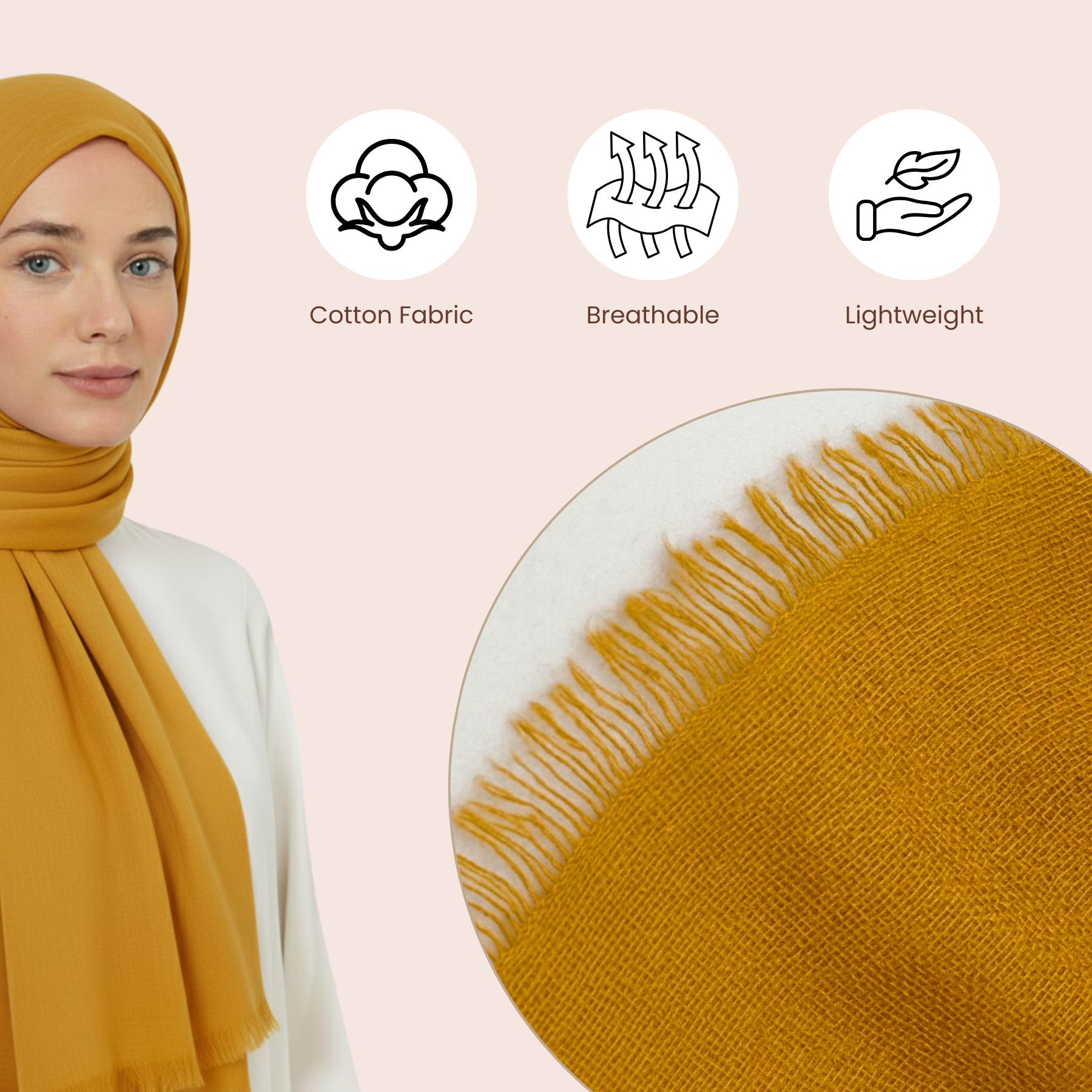 Baumwolle Modal Hijab Frauen Muslim Uni Schal Weich Halstuch Stola Islamisches Kopftuch - Bild 91 von 183