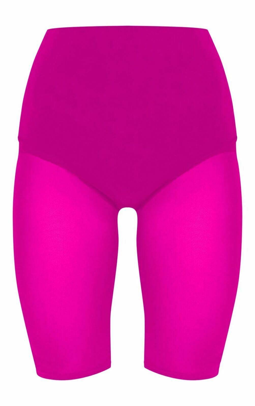 Damen Netz durchsichtig kurze Hose uni Sommer Aktiv Sport Radsport Shorts - Bild 10 von 24