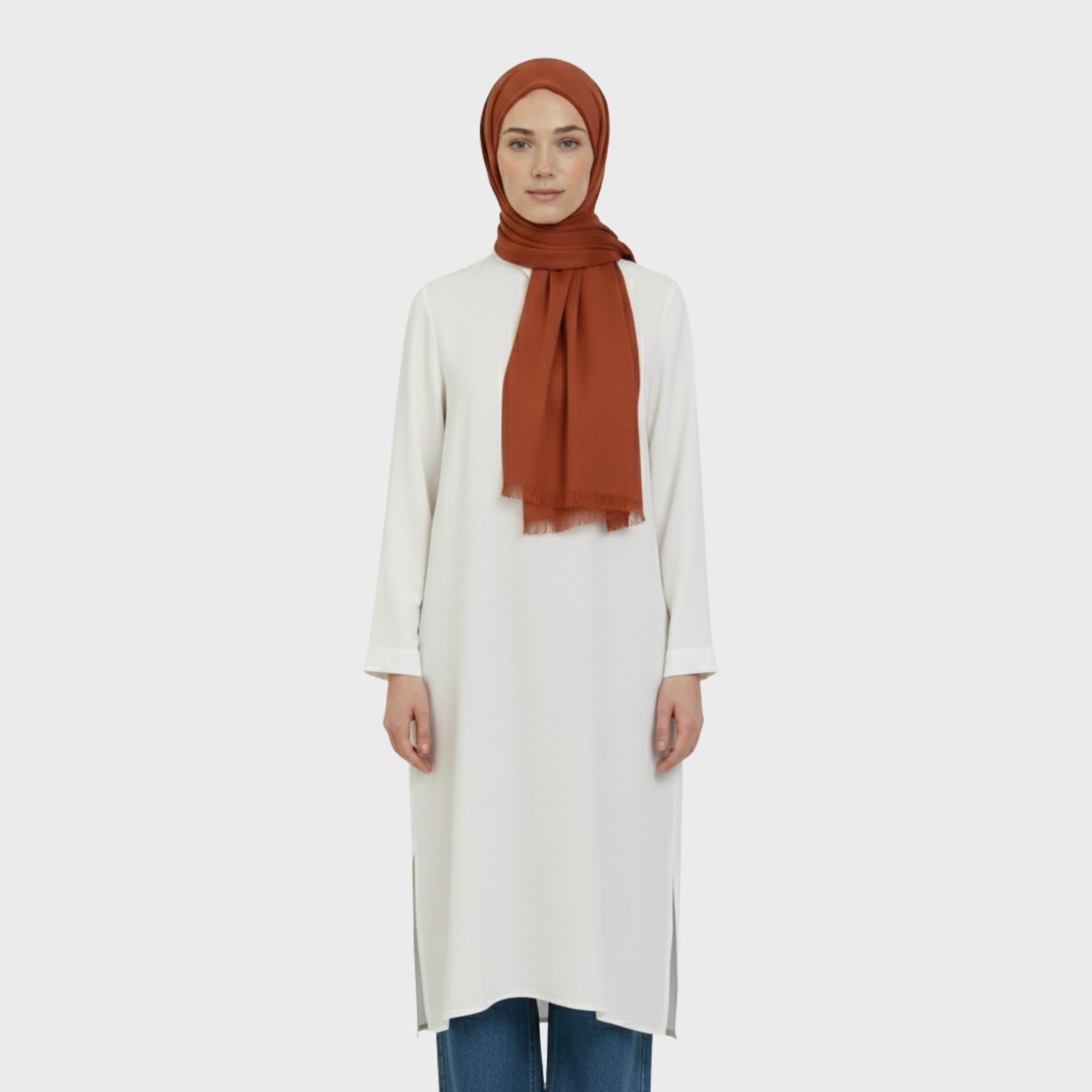 Baumwolle Modal Hijab Frauen Muslim Uni Schal Weich Halstuch Stola Islamisches Kopftuch - Bild 158 von 183
