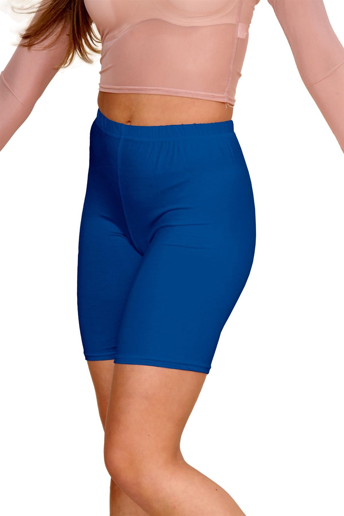 Pantalones Cortos de Ciclismo Lisos Para Mujer Baile Gimnasio Pantalones Cortos Elásticos Activos Paquete de 3 - Imagen 231 de 268