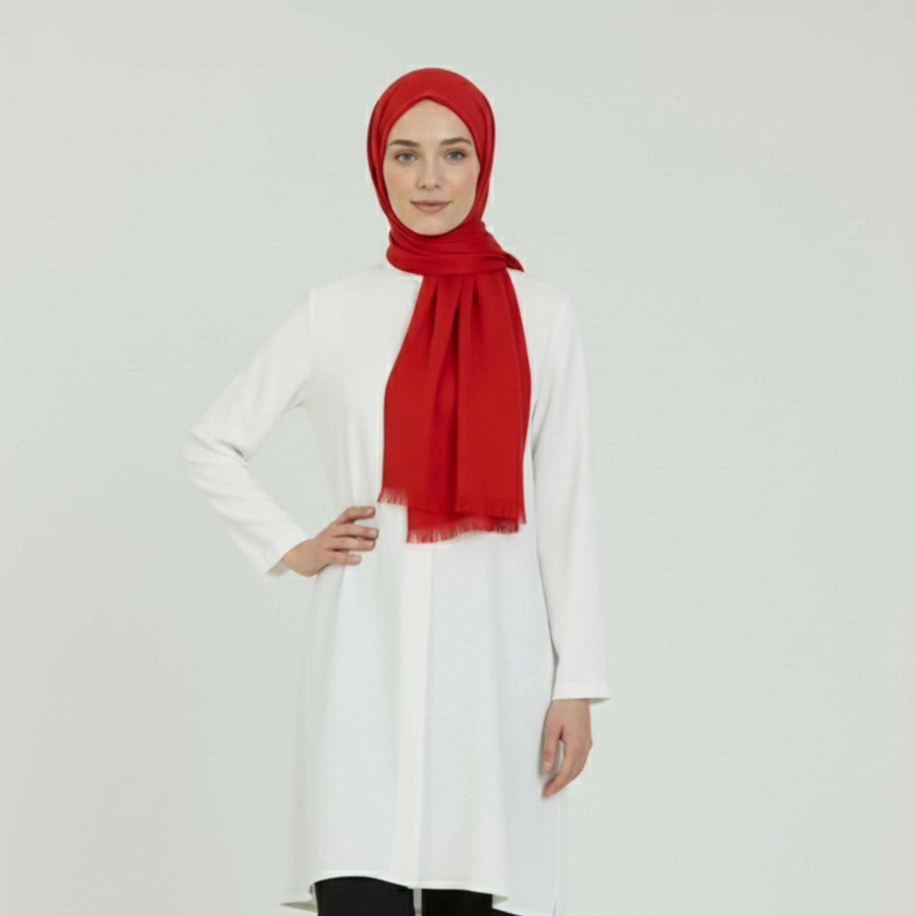 Baumwolle Modal Hijab Frauen Muslim Uni Schal Weich Halstuch Stola Islamisches Kopftuch - Bild 141 von 183