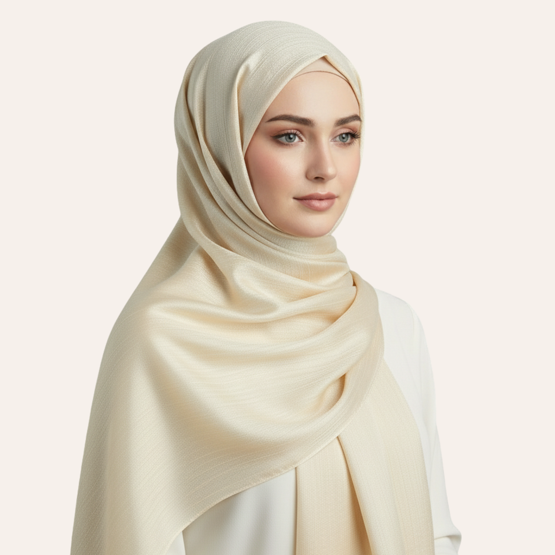 Womens Paper Silk Hijab Satin Silk Head Scarf Long Muslim Head Cover Wrap Shawl - Picture 41 of 99