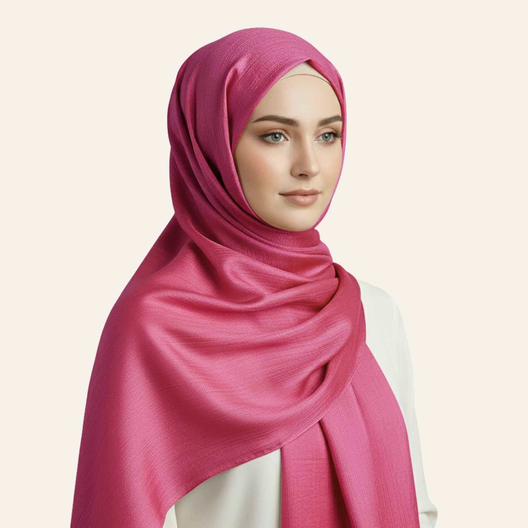 Womens Paper Silk Hijab Satin Silk Head Scarf Long Muslim Head Cover Wrap Shawl - Picture 27 of 99