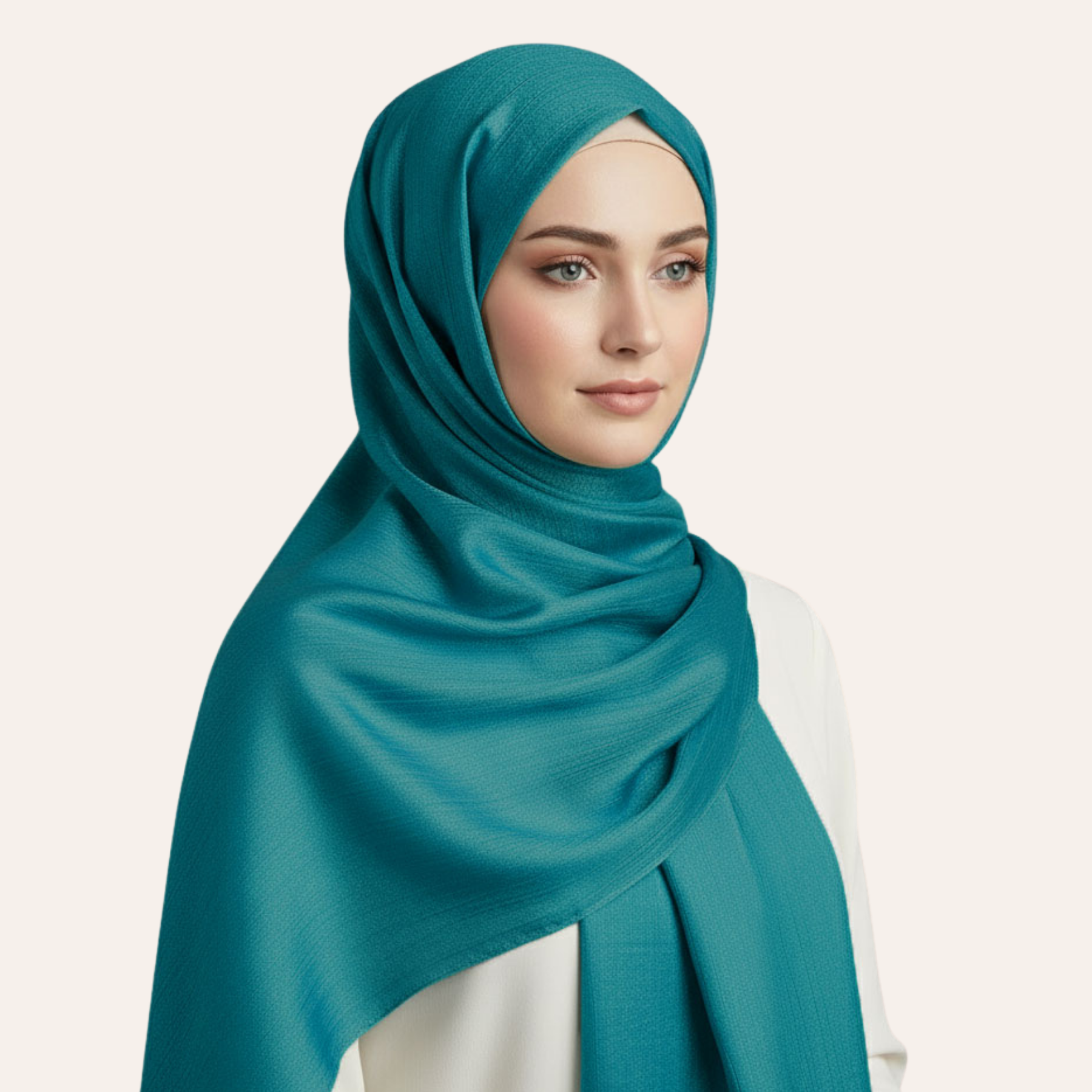 Womens Paper Silk Hijab Satin Silk Head Scarf Long Muslim Head Cover Wrap Shawl - Picture 83 of 99