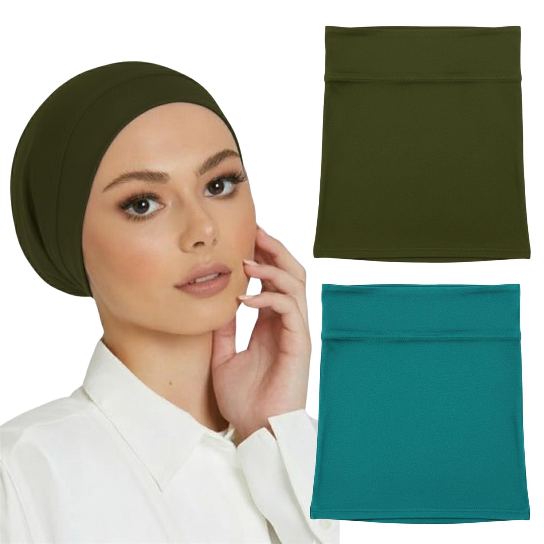 Premium Hijab Zubehör für muslimische Frauen Hijab Cap Pins Magnete Scrunchies - Bild 41 von 56
