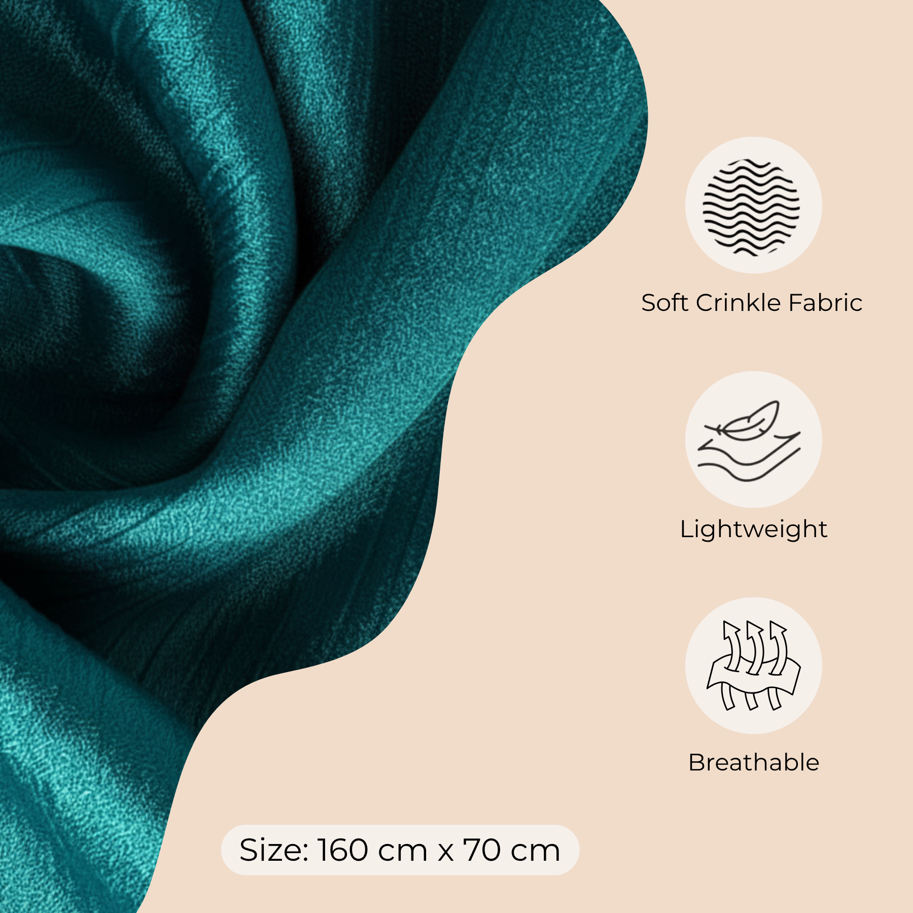 Womens Paper Silk Hijab Satin Silk Head Scarf Long Muslim Head Cover Wrap Shawl - Picture 82 of 99