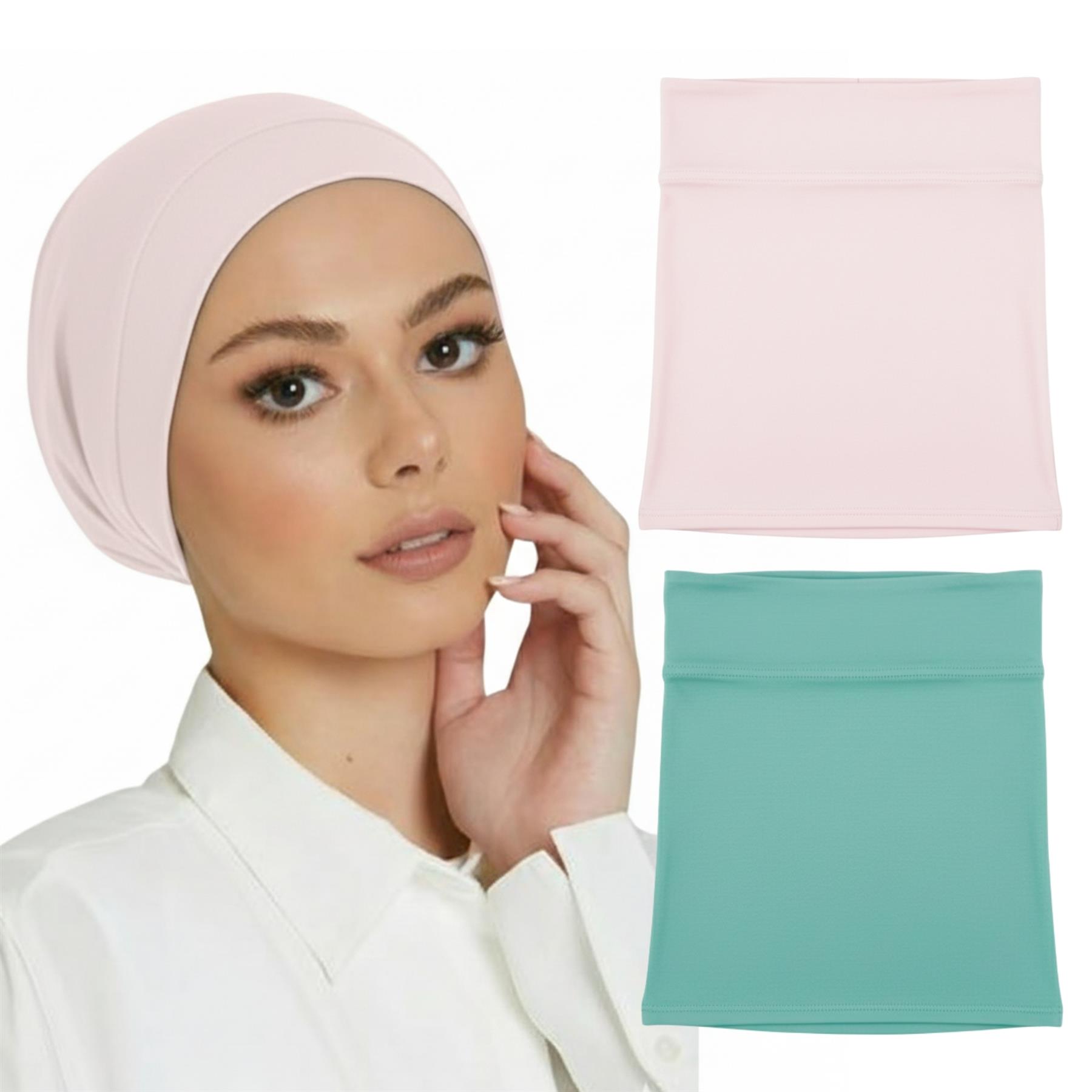 Premium Hijab Zubehör für muslimische Frauen Hijab Cap Pins Magnete Scrunchies - Bild 29 von 56