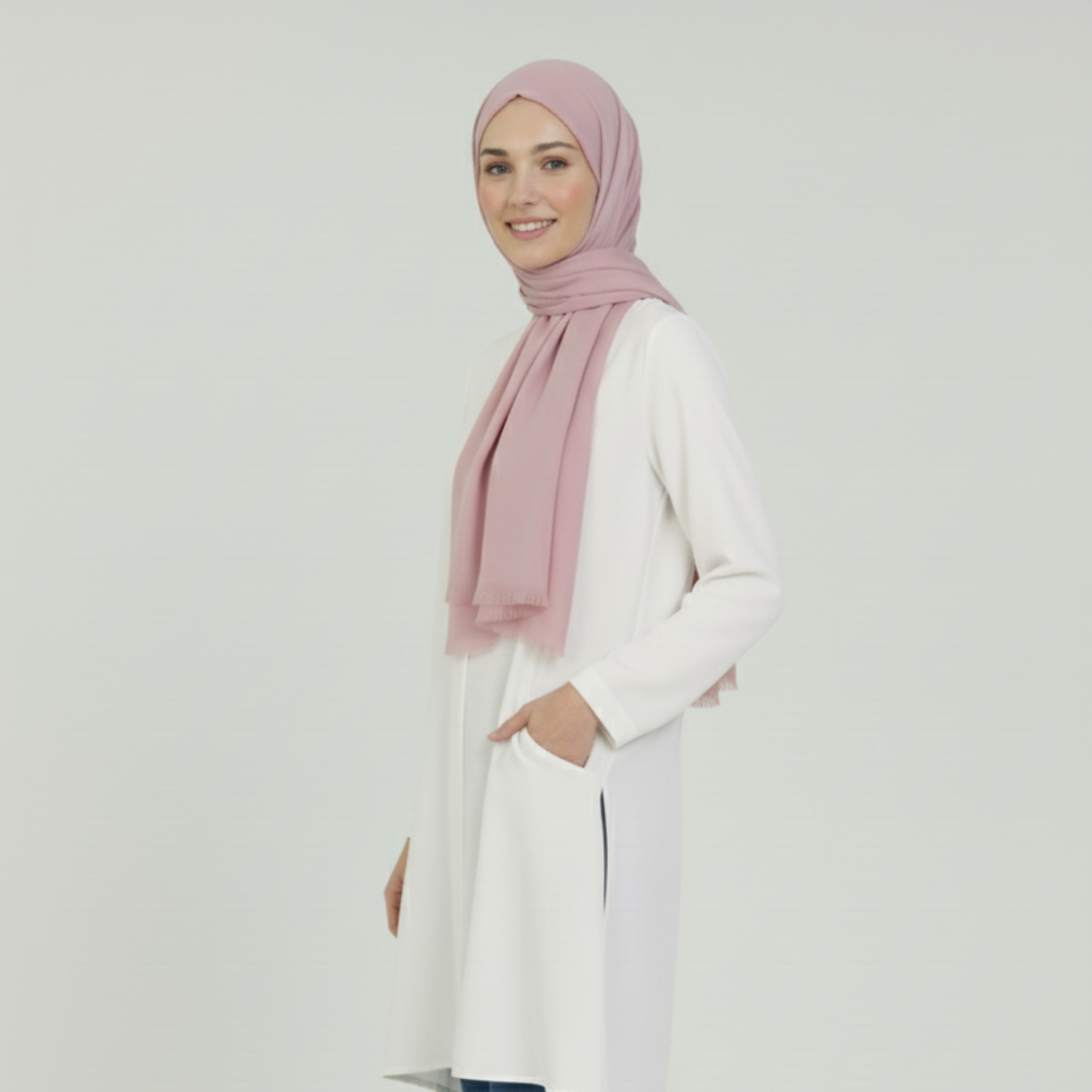 Baumwolle Modal Hijab Frauen Muslim Uni Schal Weich Halstuch Stola Islamisches Kopftuch - Bild 145 von 183