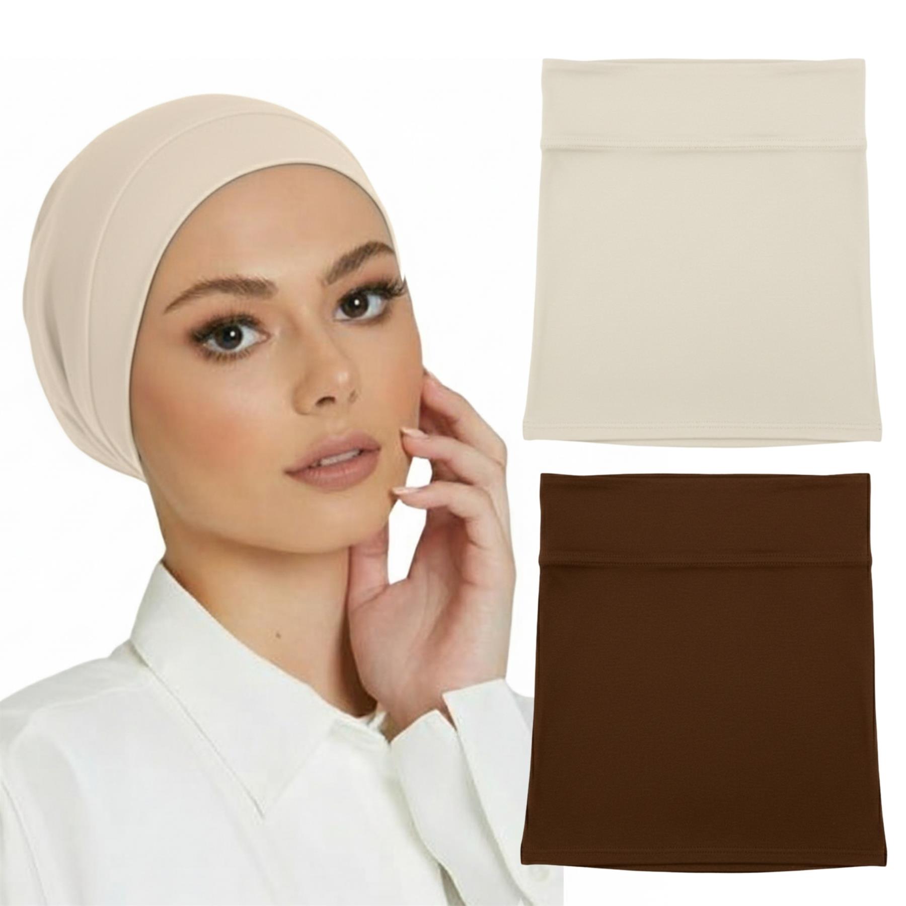 Premium Hijab Zubehör für muslimische Frauen Hijab Cap Pins Magnete Scrunchies - Bild 13 von 56