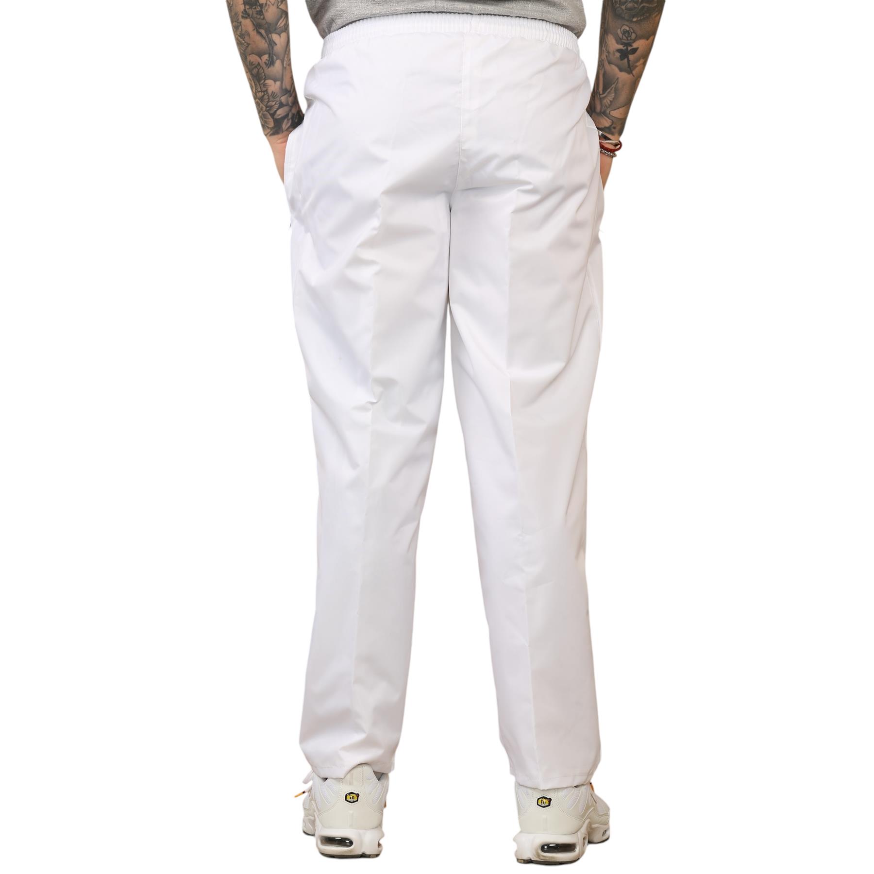 Pantalón de Bowling Unisex Chaqueta Blanco Césped Cuencos Forrado de Vellón Impermeable A Prueba de Viento - Imagen 13 de 22