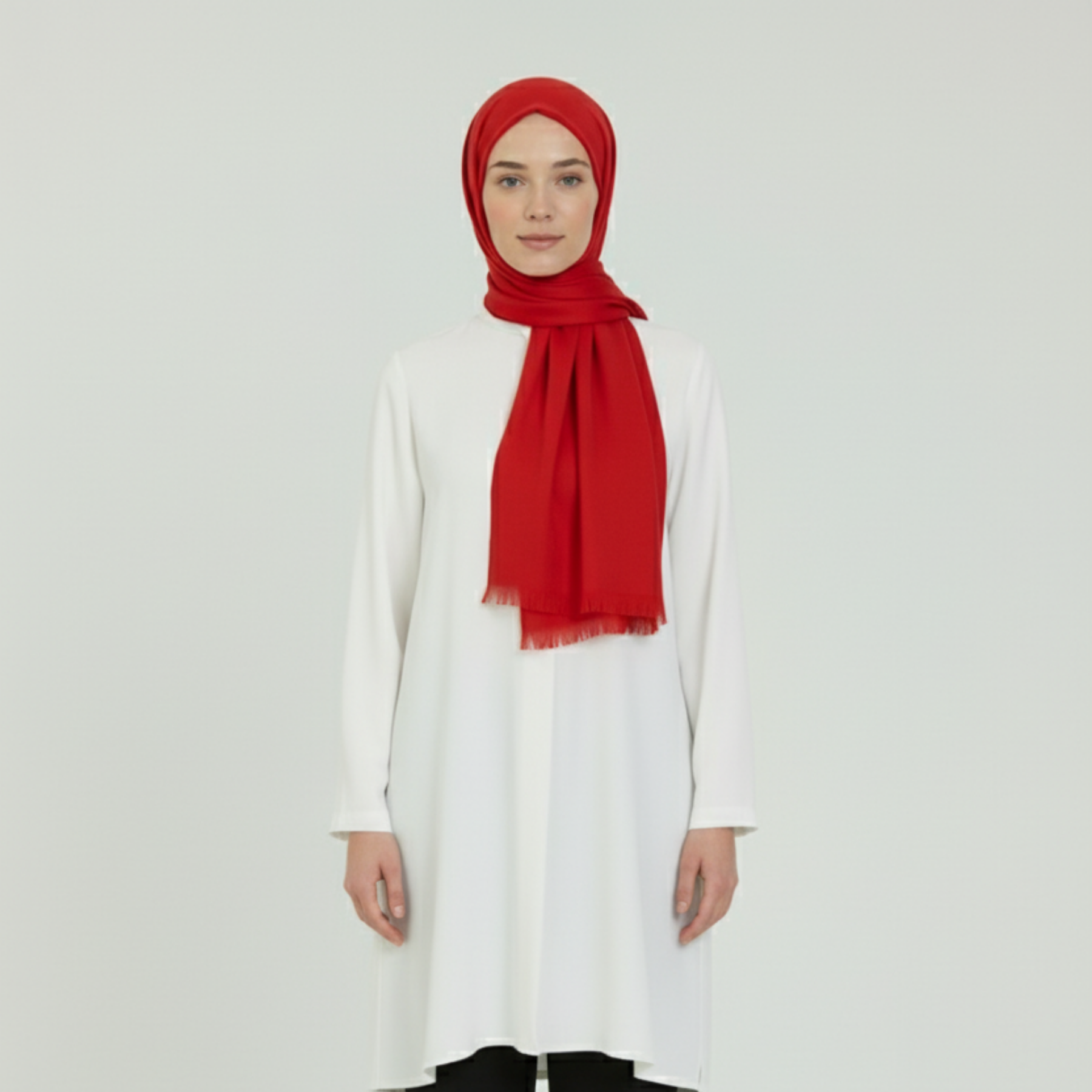 Baumwolle Modal Hijab Frauen Muslim Uni Schal Weich Halstuch Stola Islamisches Kopftuch - Bild 140 von 183