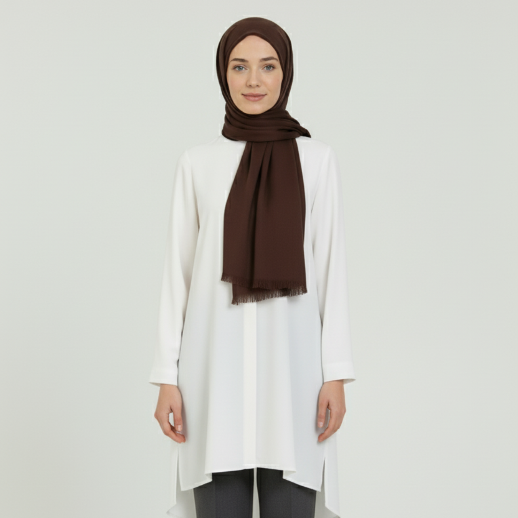 Baumwolle Modal Hijab Frauen Muslim Uni Schal Weich Halstuch Stola Islamisches Kopftuch - Bild 39 von 183