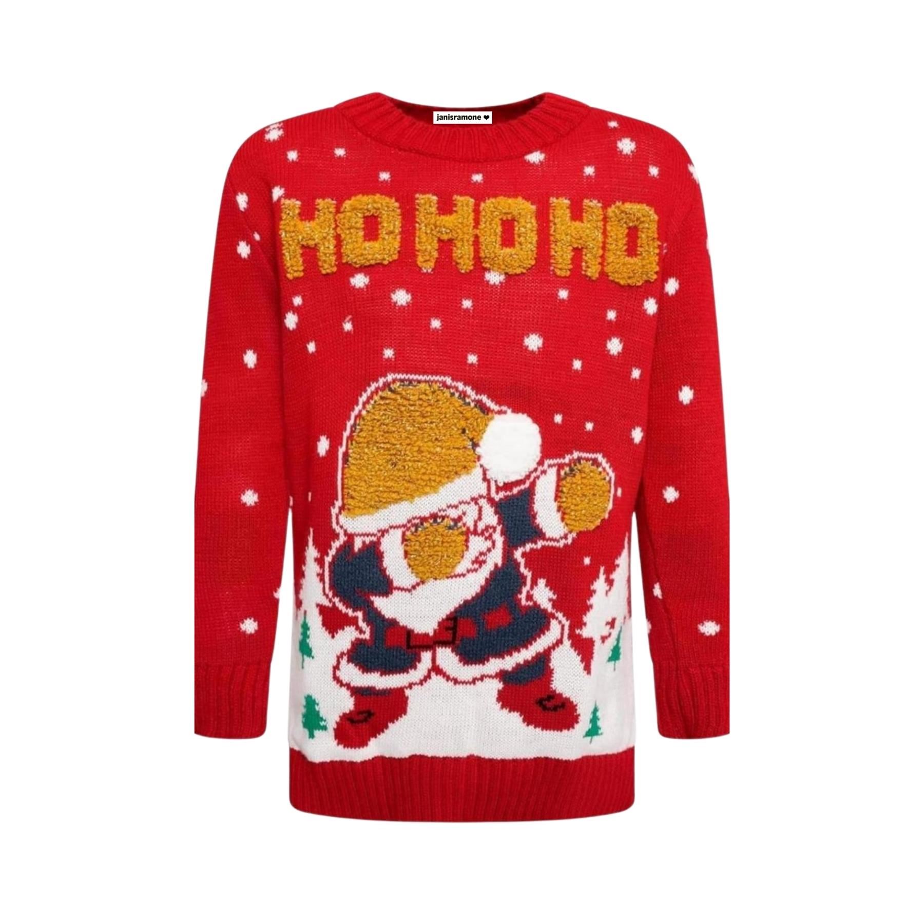 Kinder Weihnachten Pullover Rentier Schneeflocke gestrickt Mädchen Jungen Weihnachten Pullover Pullover - Bild 12 von 22