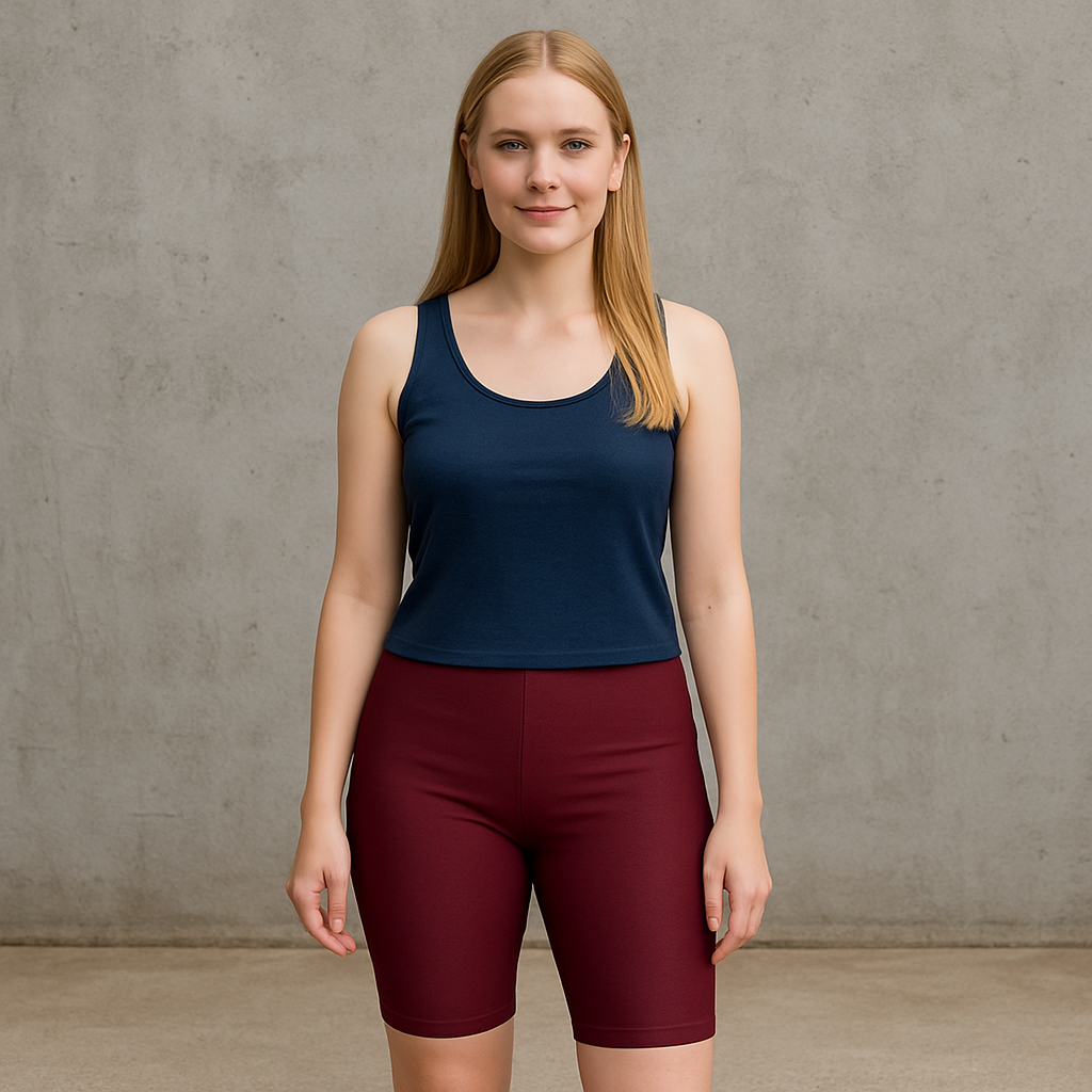 Damas Pantalones Cortos de Ciclismo Lisos Estirados Lycra Brillante Gimnasio Yoga Baile Pantalones Cortos - Imagen 100 de 100
