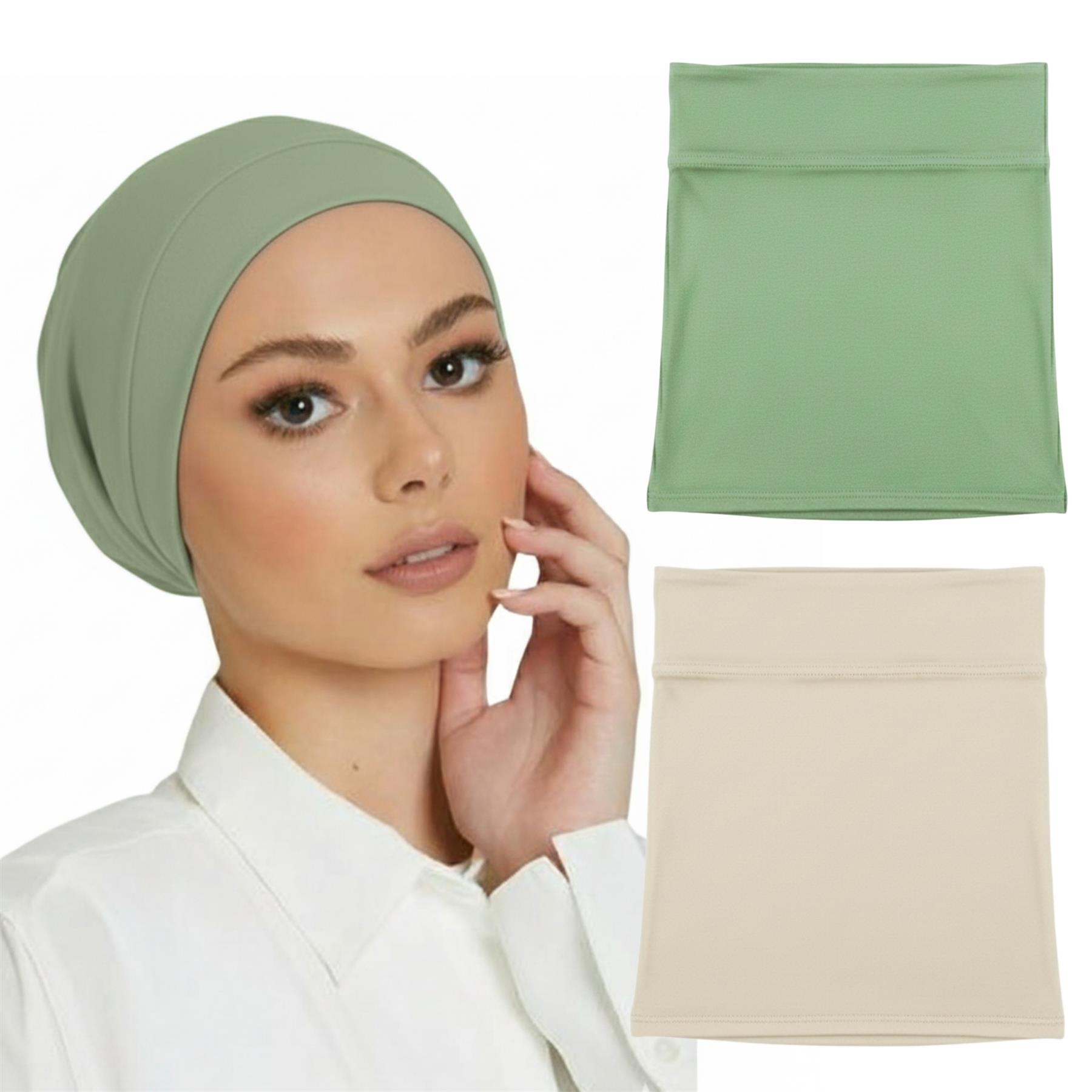 Premium Hijab Zubehör für muslimische Frauen Hijab Cap Pins Magnete Scrunchies - Bild 50 von 56