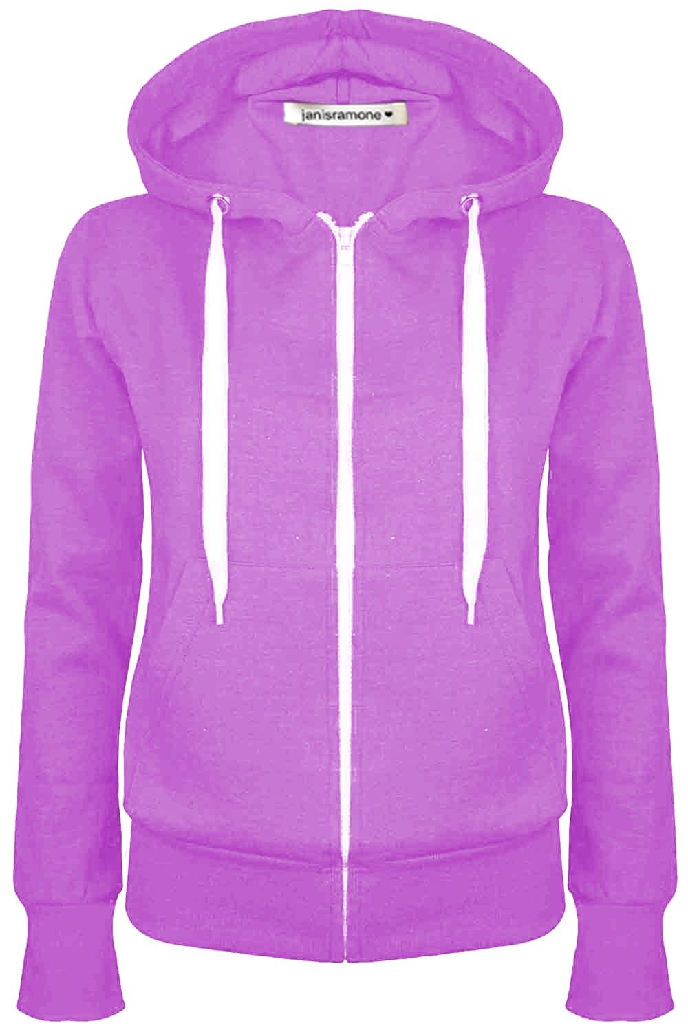 donne casuali hoodie maglione felpa top coat con cappuccio giacca pullover SA88