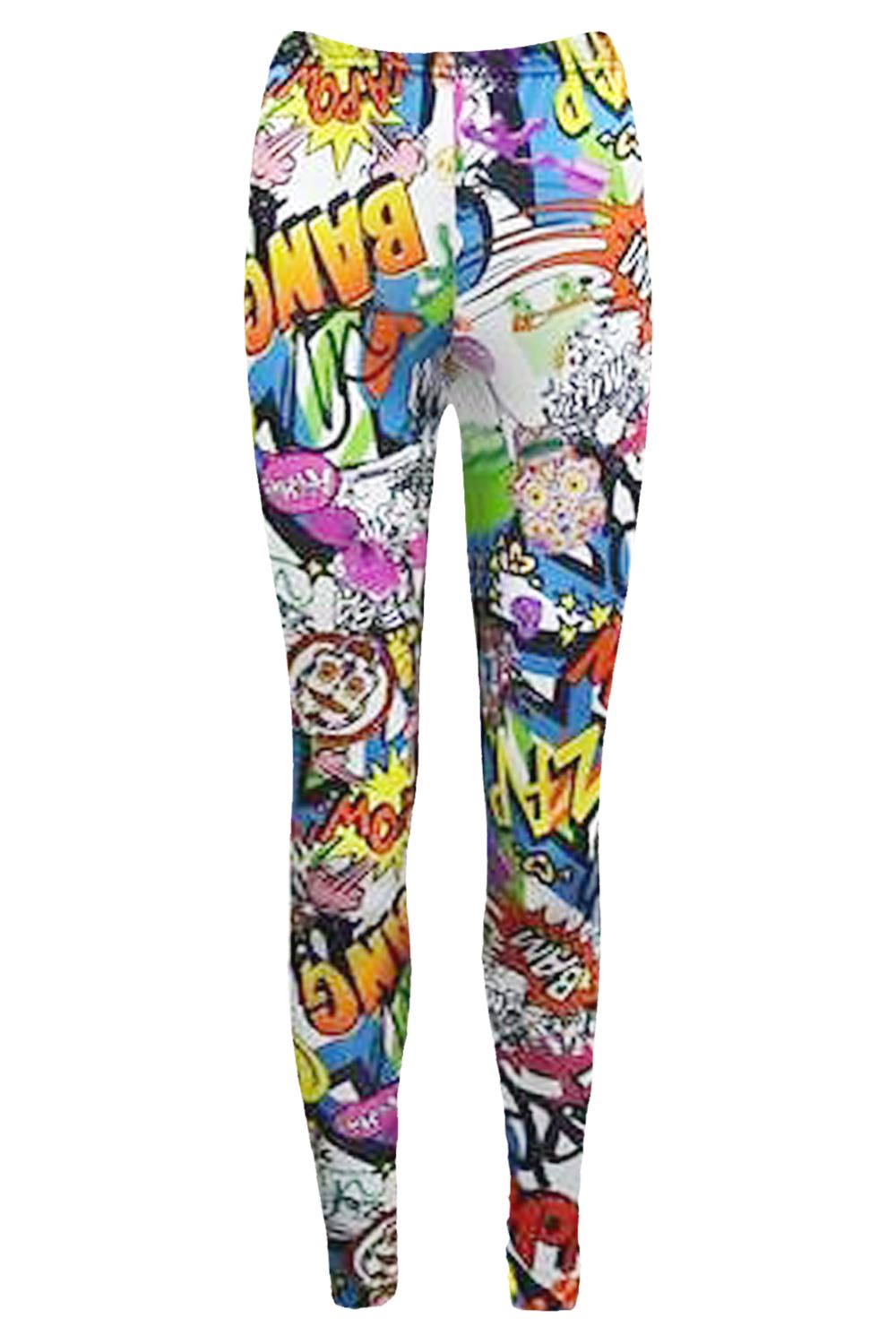 Niñas Ejército Leggings Niños Estampado Largo Completo Elástico Ajustado Informal Pantalón 7-13 Años - Imagen 16 de 28