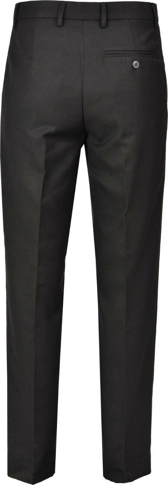 Senior Jungen Schulhose flache vordere Taillenversteller Teflon formelle Uniformhose - Bild 3 von 15