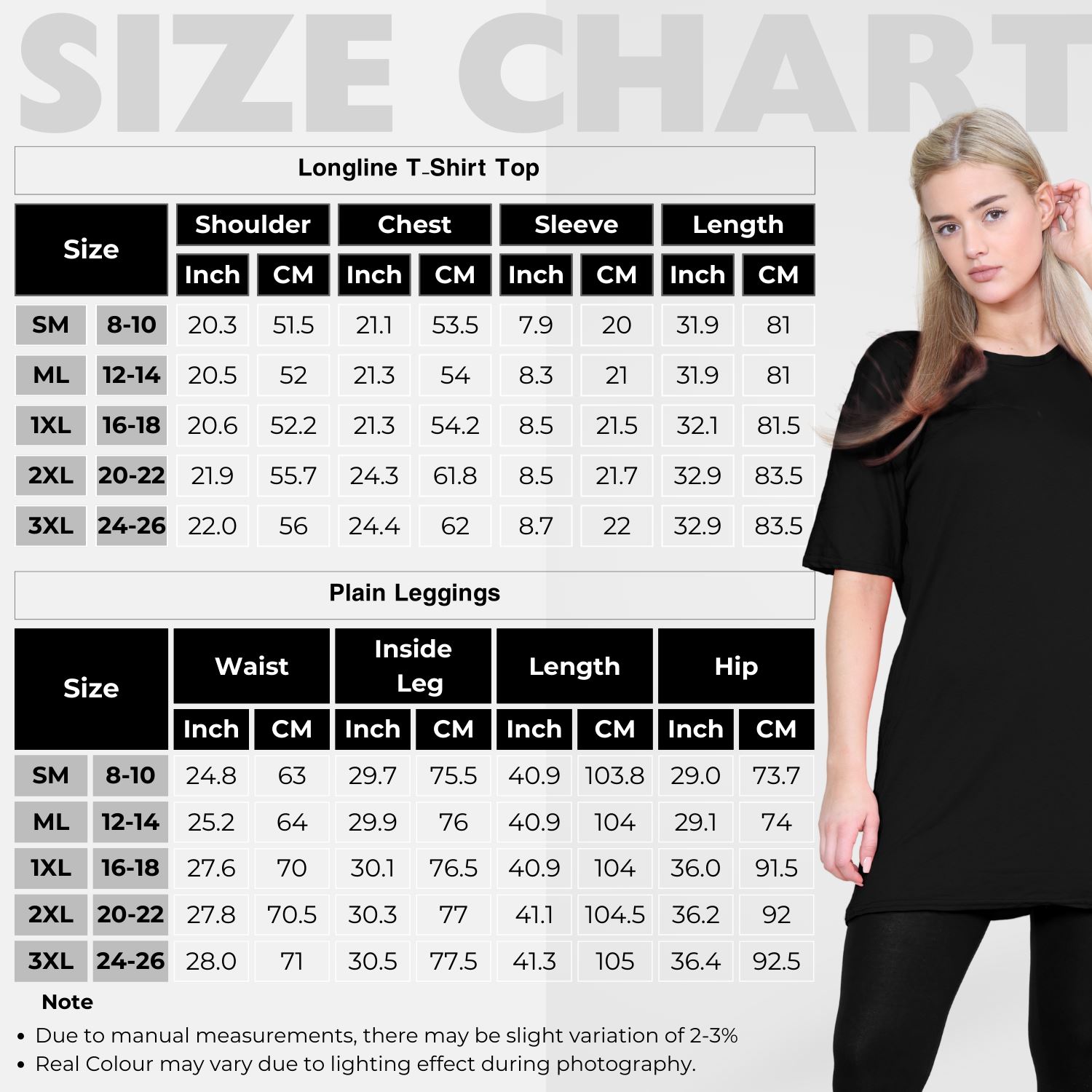 Damas Longline Suelto Camiseta Leggings Gimnasio Chándal Conjunto Coord 2 Piezas Ropa de Salón - Imagen 63 de 155