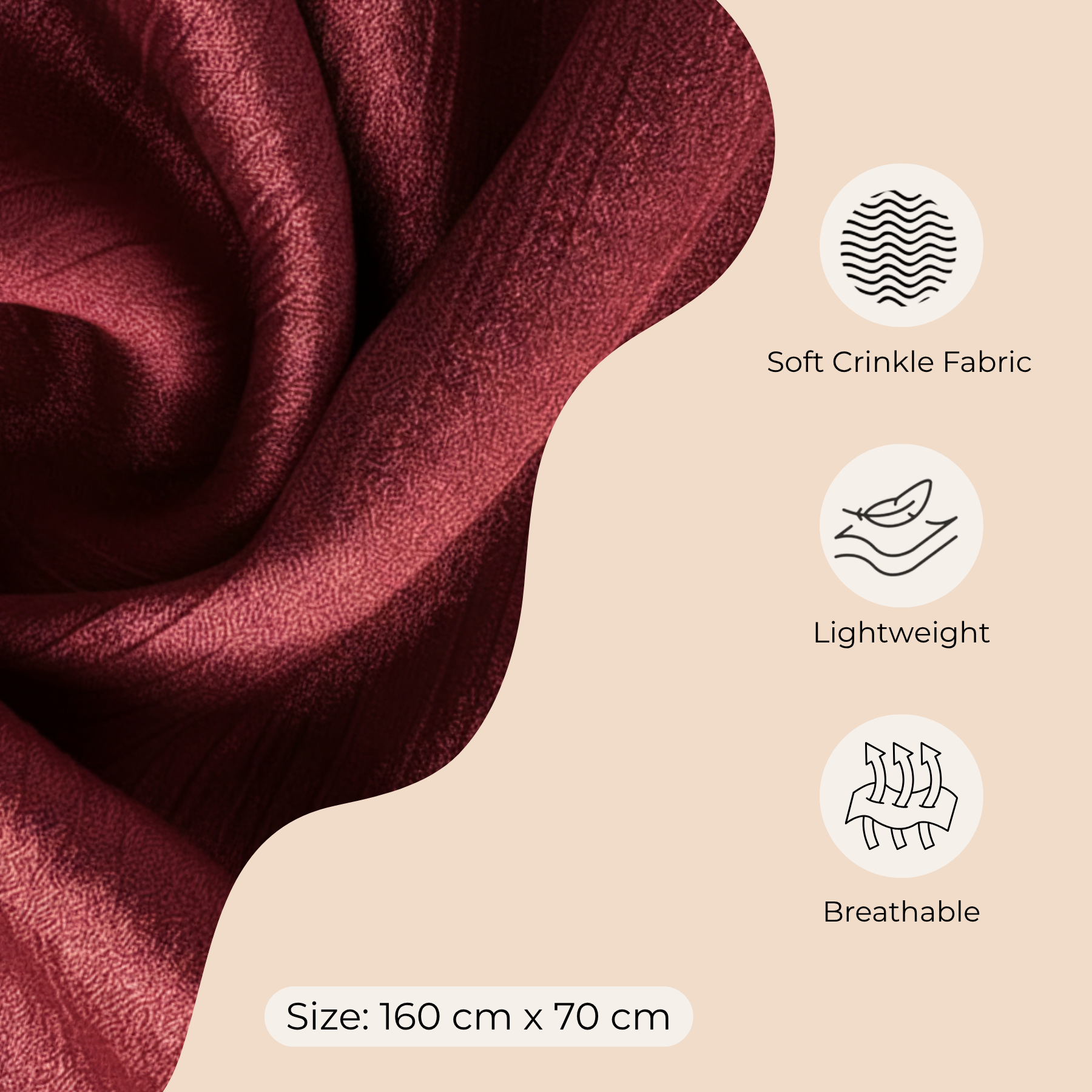 Womens Paper Silk Hijab Satin Silk Head Scarf Long Muslim Head Cover Wrap Shawl - Picture 96 of 99